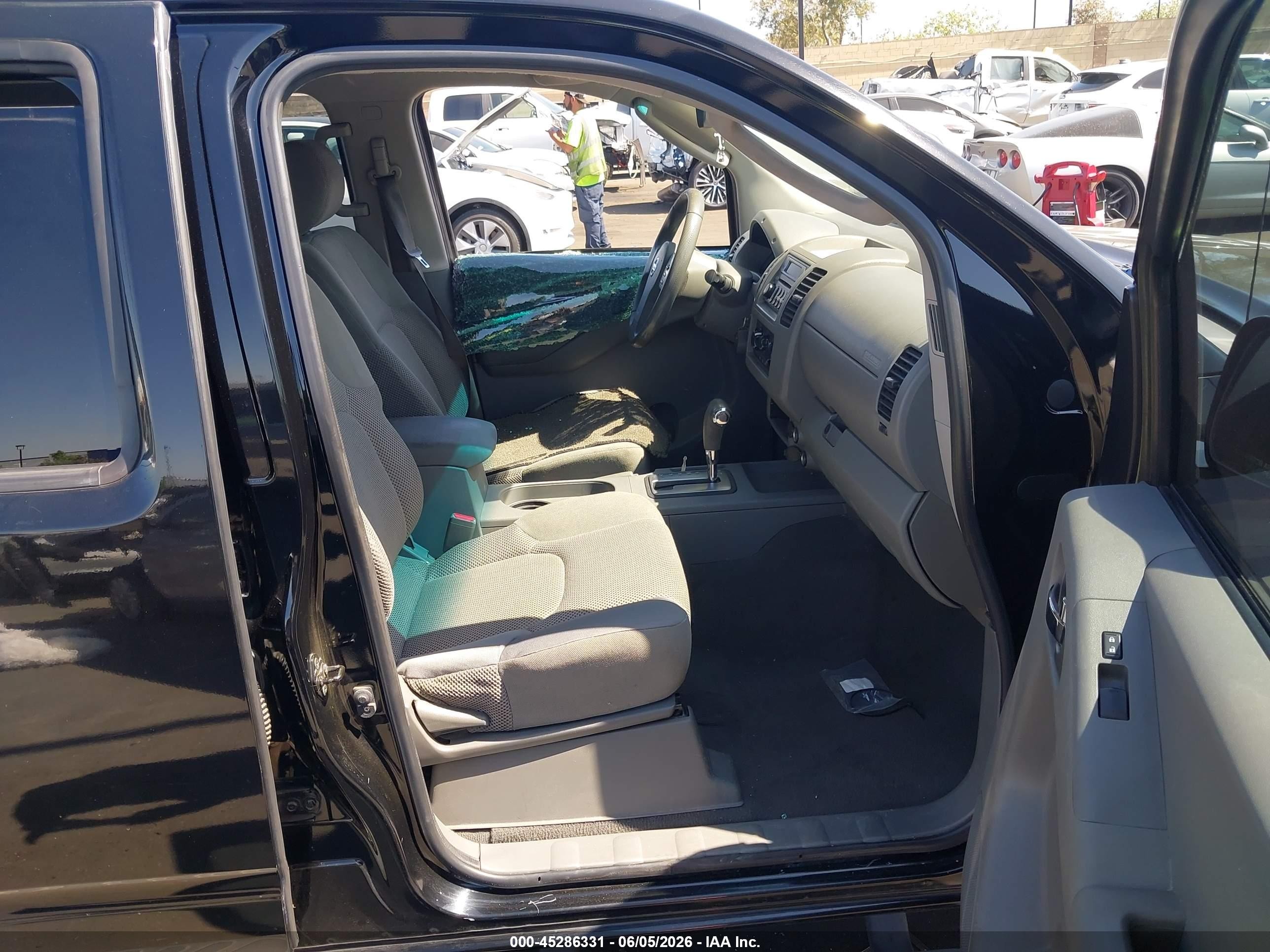 2007 Nissan Frontier Se Black vin: 1N6AD09UX7C462649