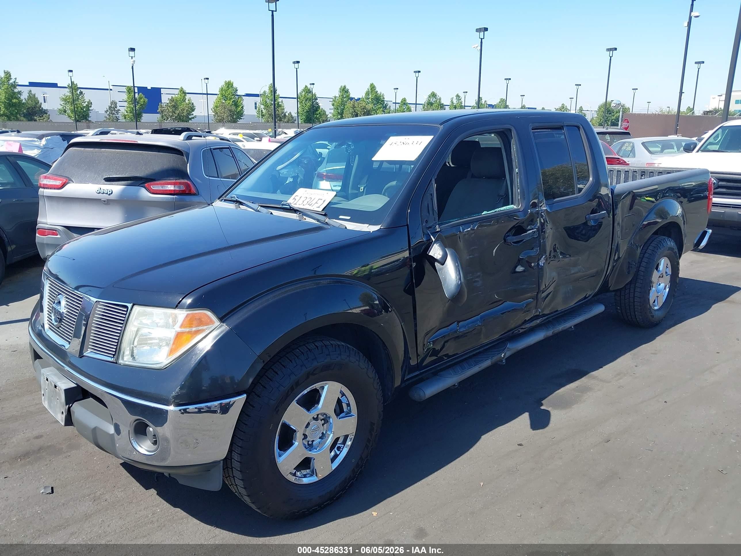 2007 Nissan Frontier Se Black vin: 1N6AD09UX7C462649