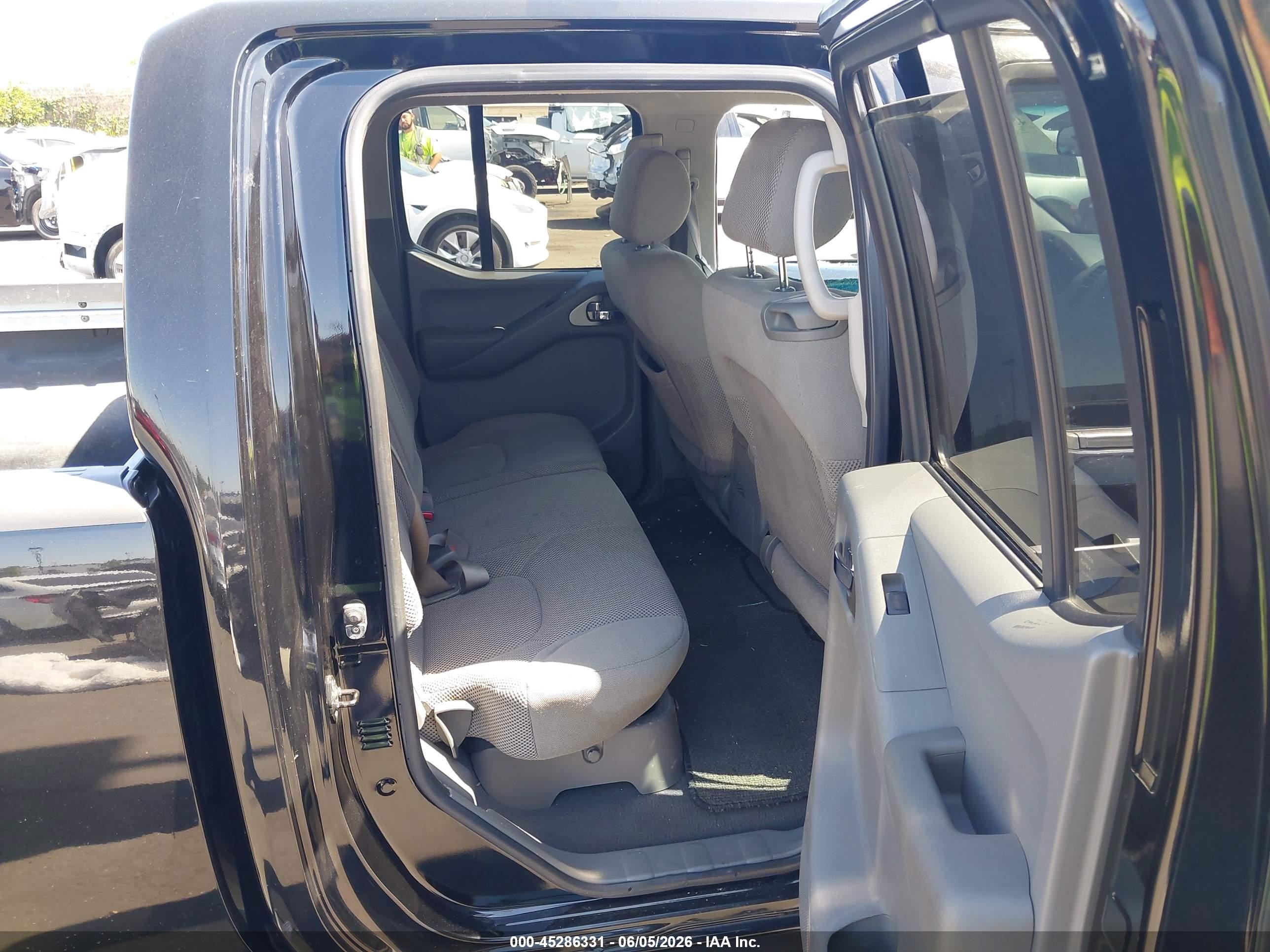 2007 Nissan Frontier Se Black vin: 1N6AD09UX7C462649