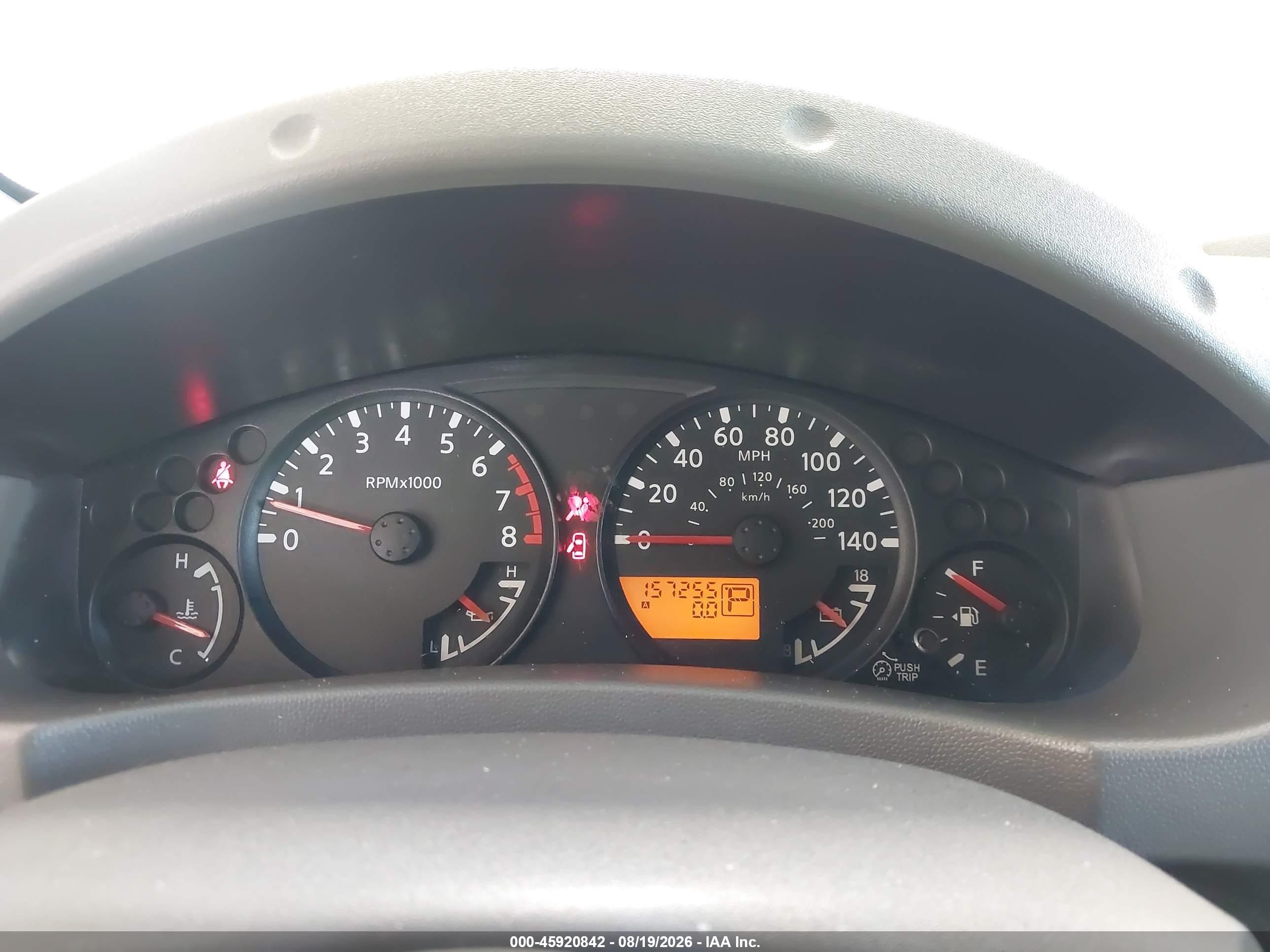 2008 Nissan Frontier Se Silver vin: 1N6AD09UX8C418197