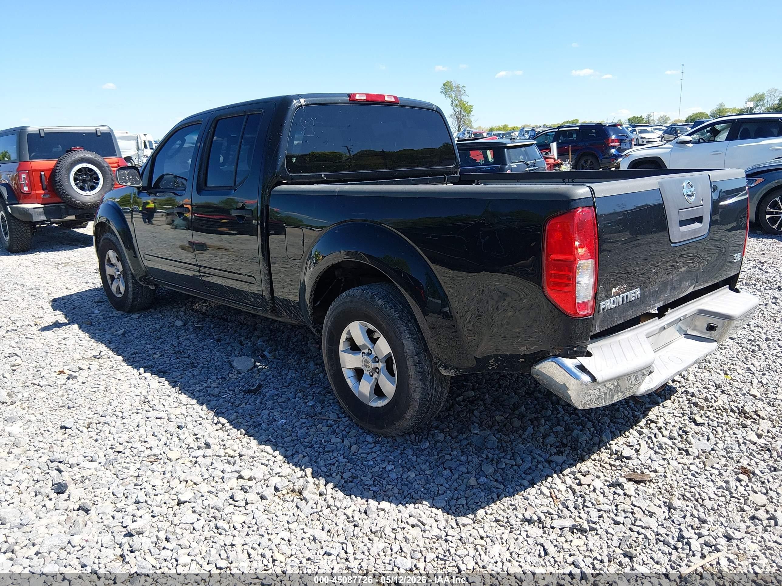 2009 Nissan Frontier Se Black vin: 1N6AD09UX9C425829