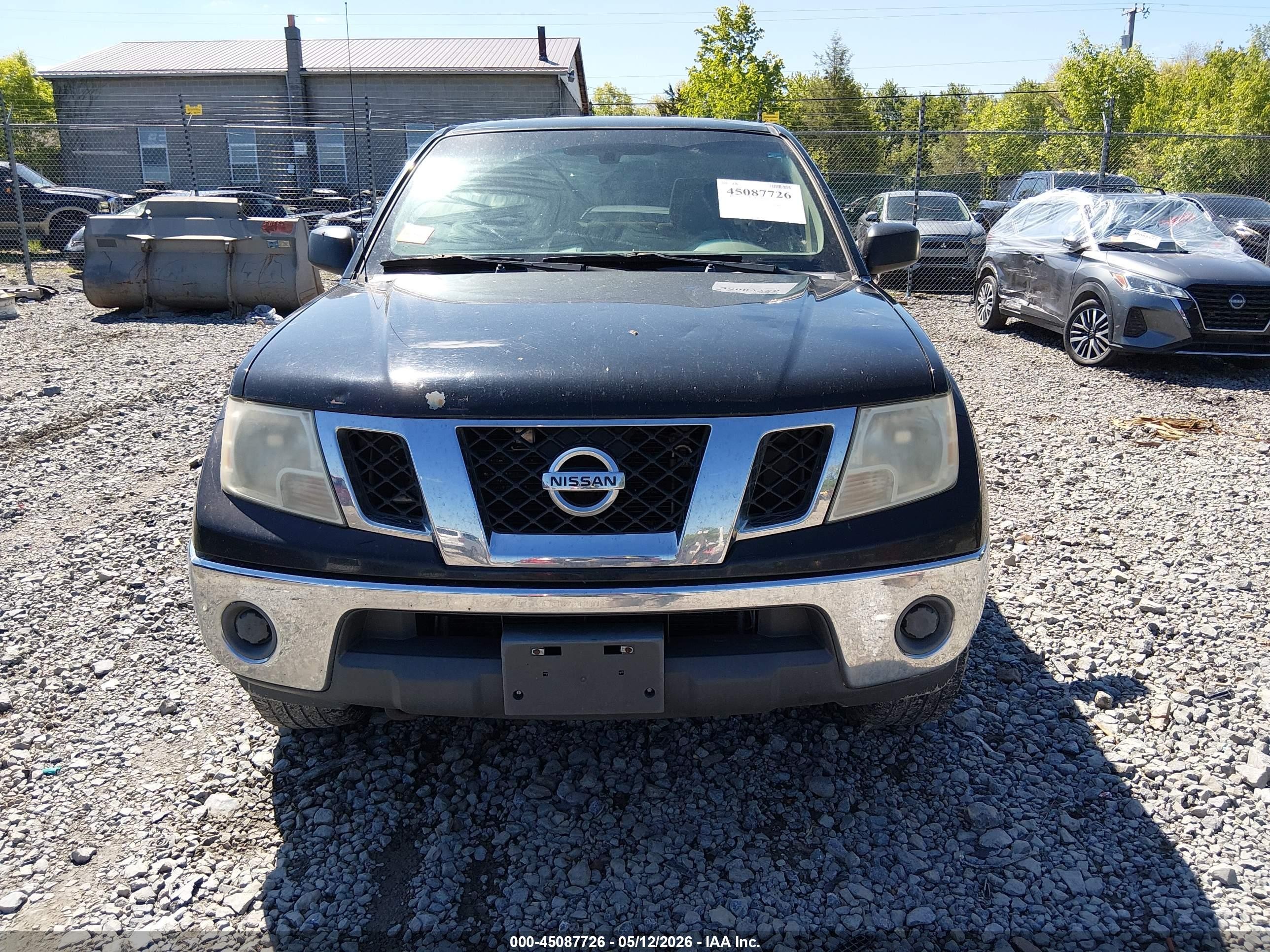 2009 Nissan Frontier Se Black vin: 1N6AD09UX9C425829