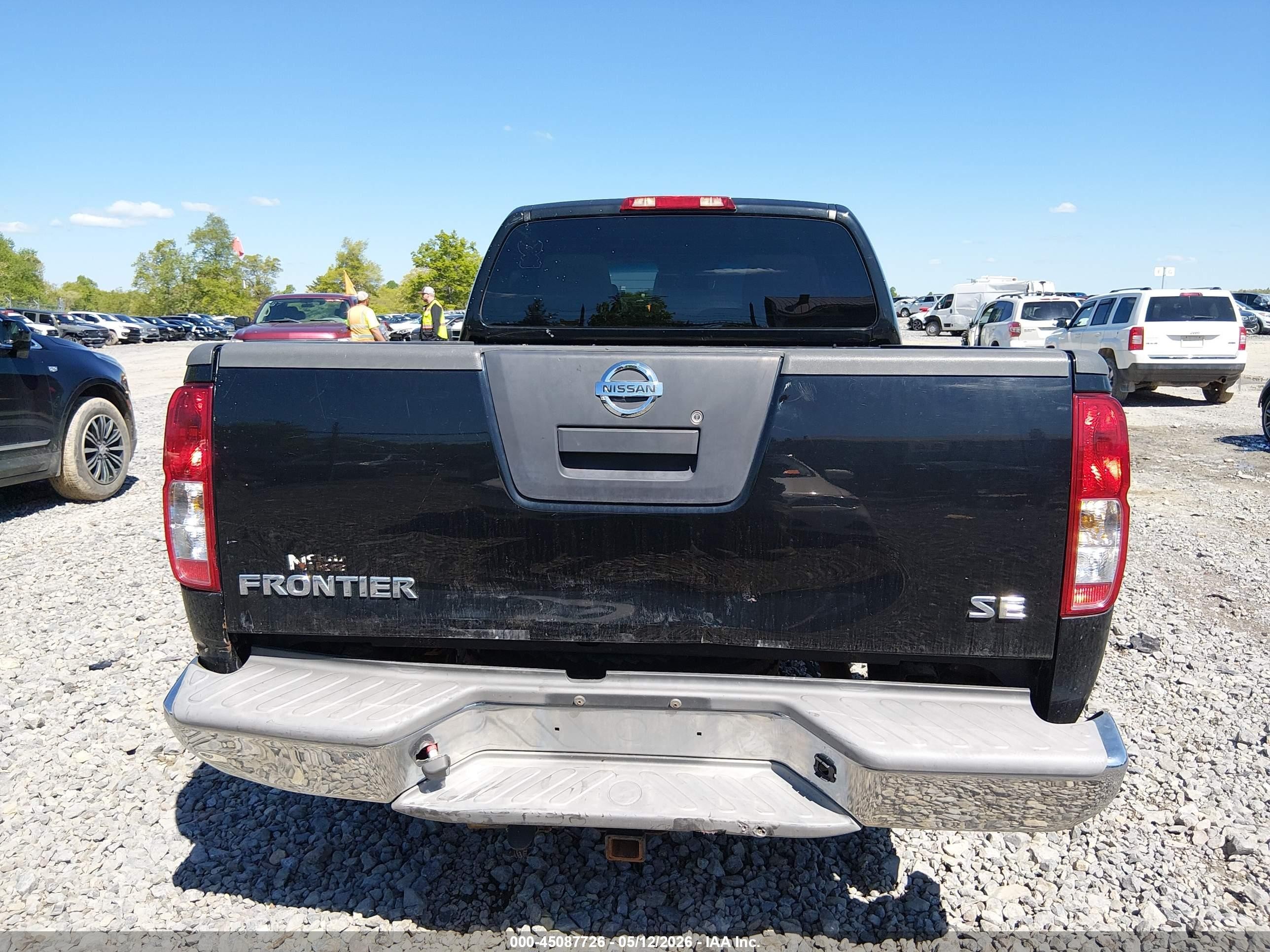 2009 Nissan Frontier Se Black vin: 1N6AD09UX9C425829