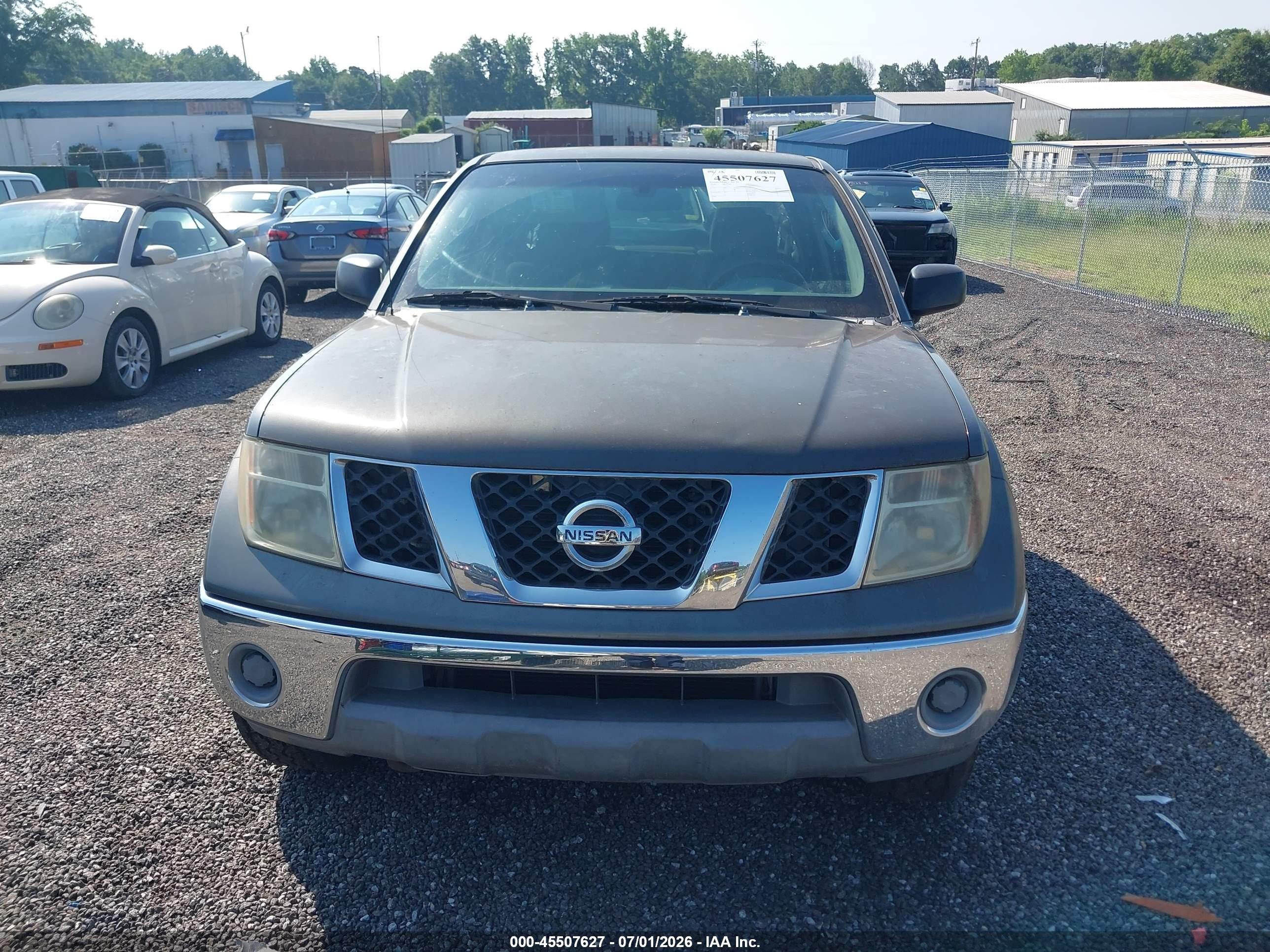 2008 Nissan Frontier Se Gray vin: 1N6AD09W08C432269
