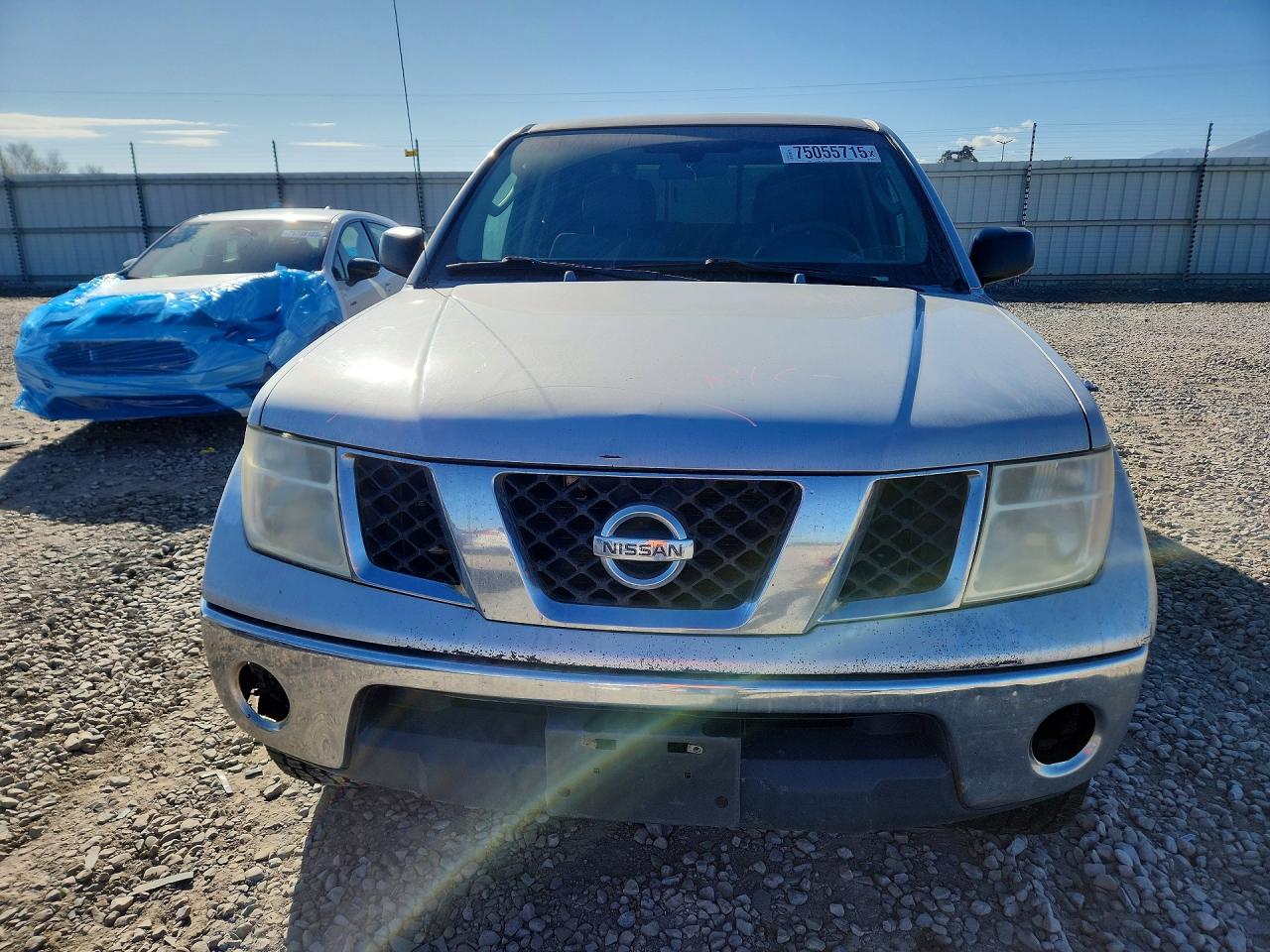 2007 Nissan Frontier Silver vin: 1N6AD09W17C403748