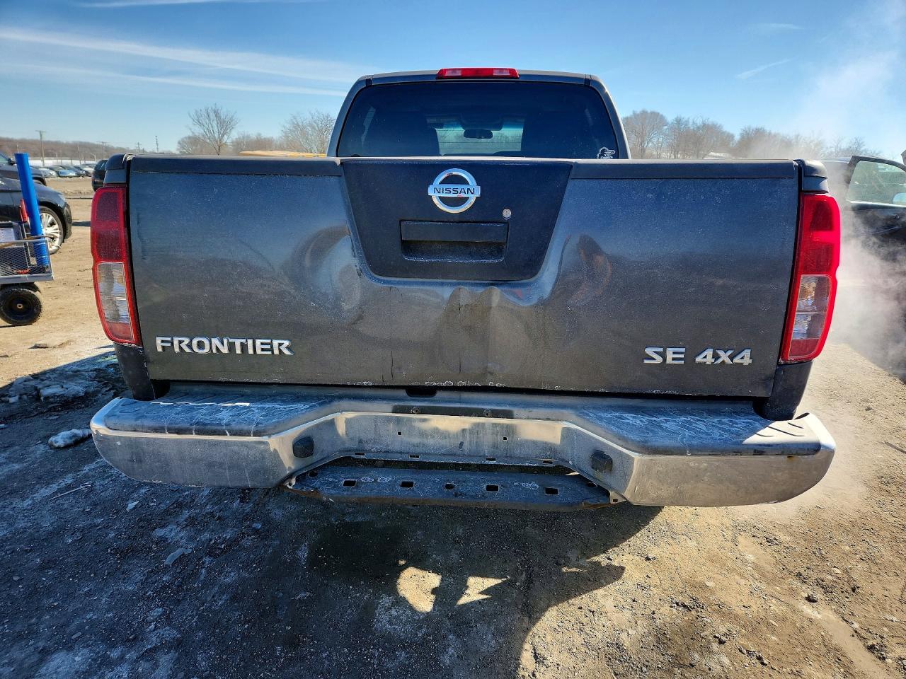 2008 Niss Frontier Se-v6 Gray vin: 1N6AD09W18C428781