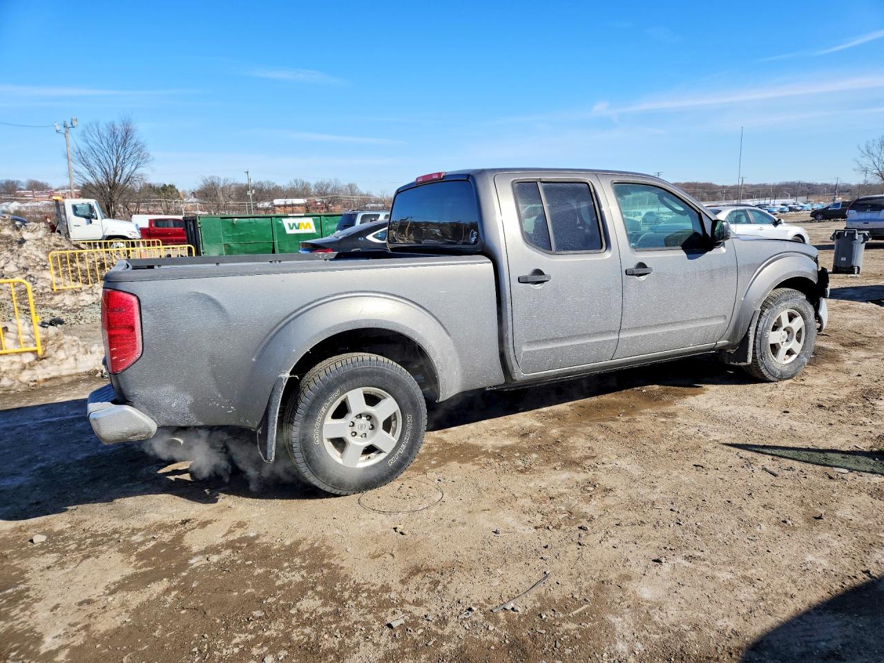 2008 Niss Frontier Se-v6 Gray vin: 1N6AD09W18C428781