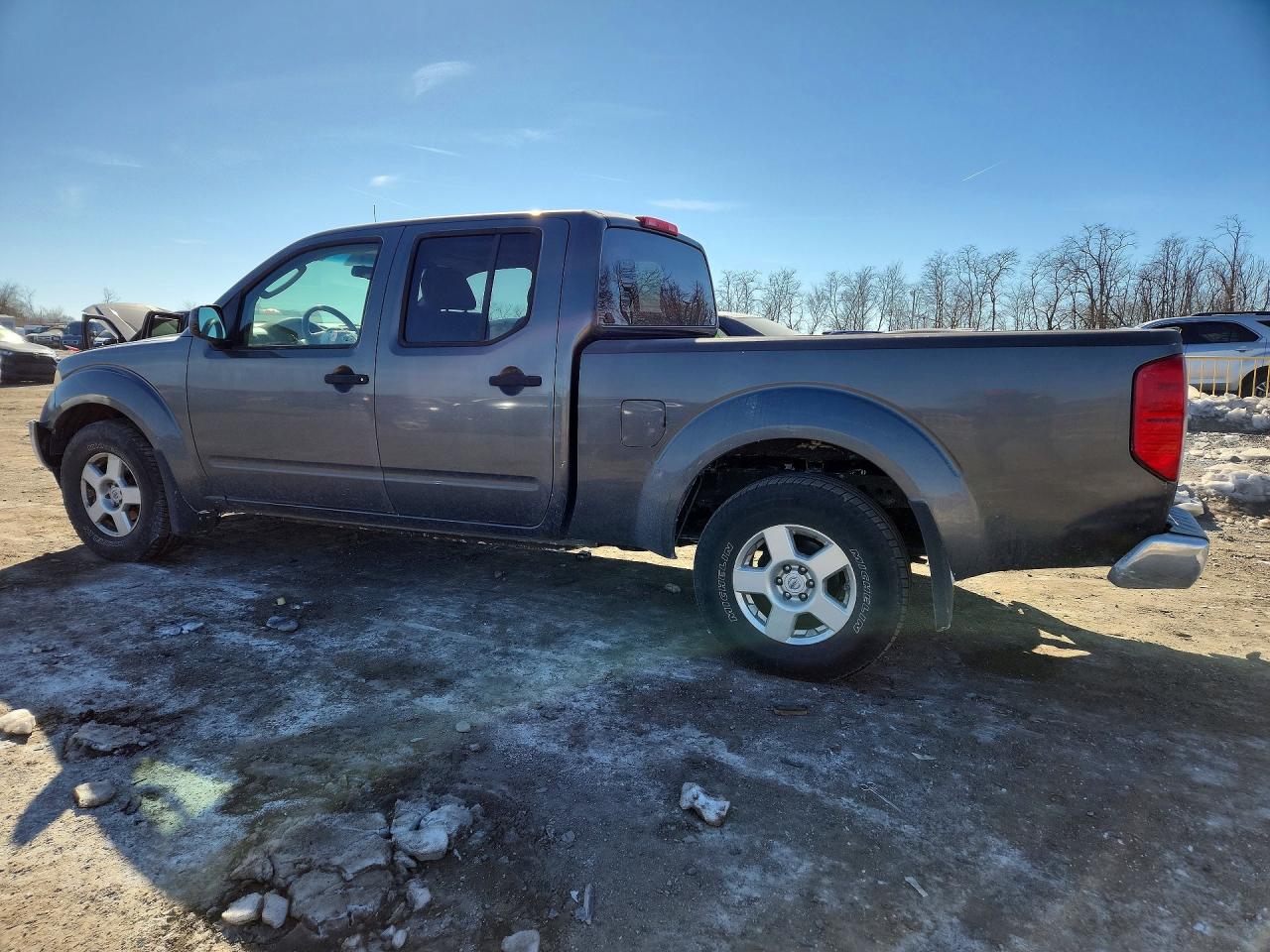 2008 Niss Frontier Se-v6 Gray vin: 1N6AD09W18C428781