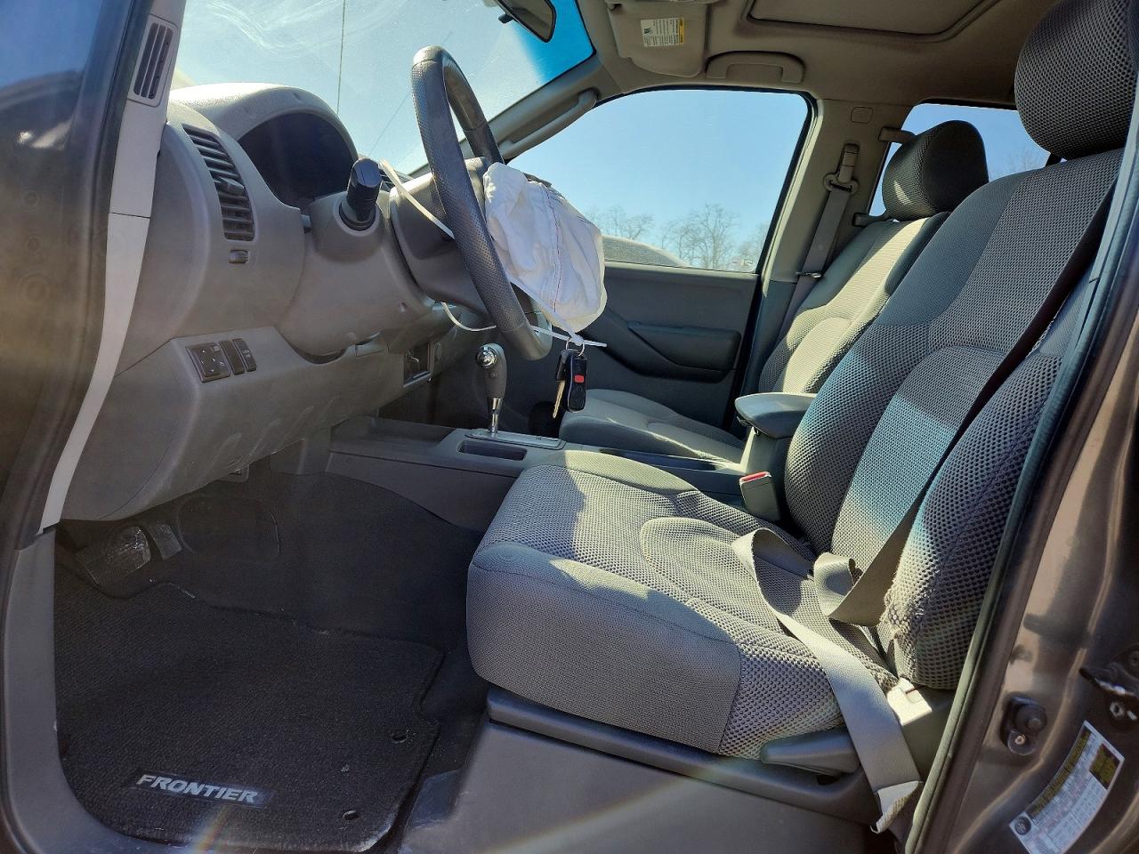 2008 Niss Frontier Se-v6 Gray vin: 1N6AD09W18C428781