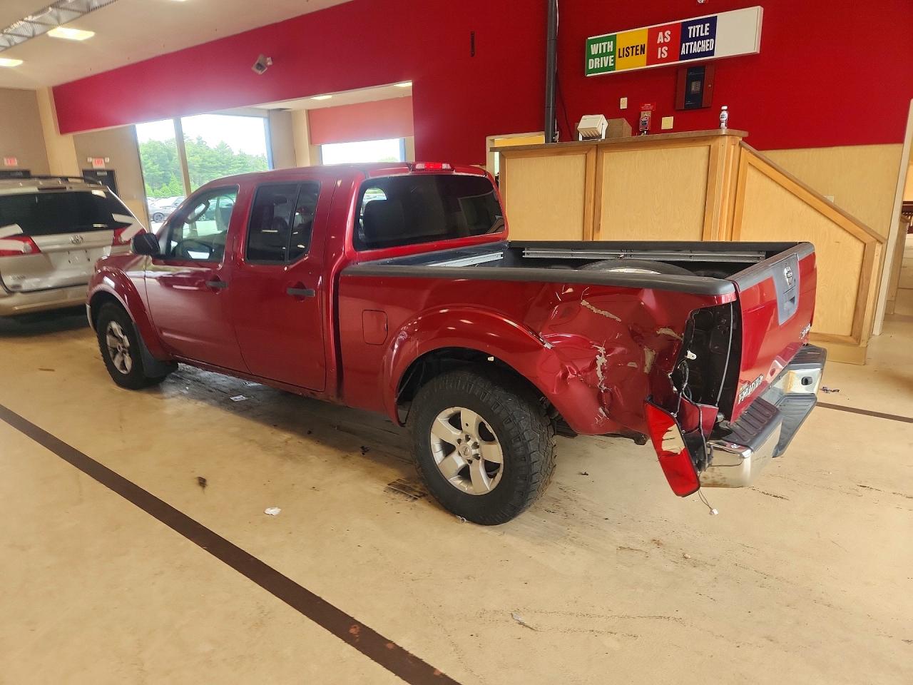 2009 Nissan Frontier Se V6 Red vin: 1N6AD09W19C404322