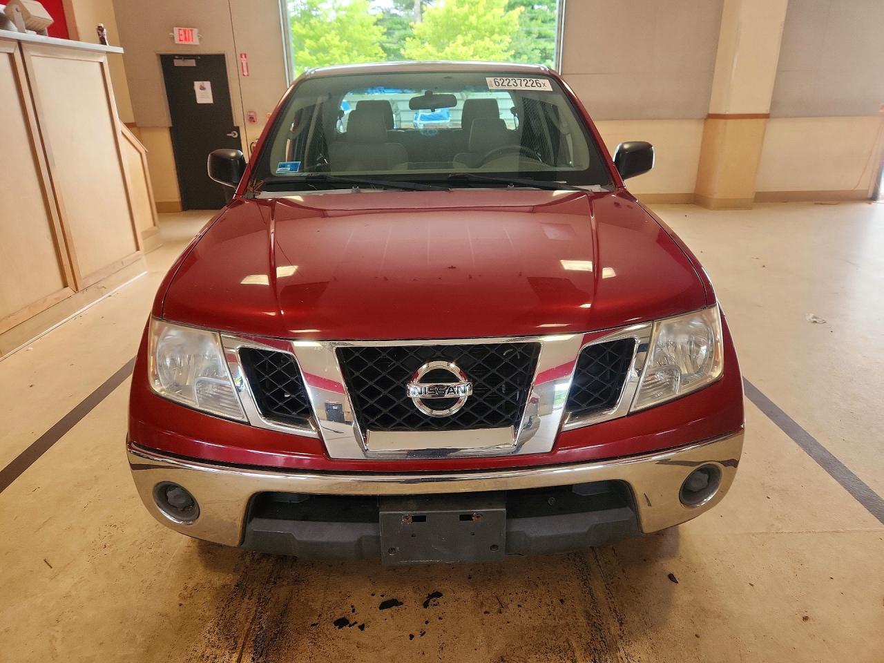 2009 Nissan Frontier Se V6 Red vin: 1N6AD09W19C404322