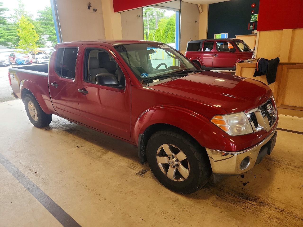 2009 Nissan Frontier Se V6 Red vin: 1N6AD09W19C404322