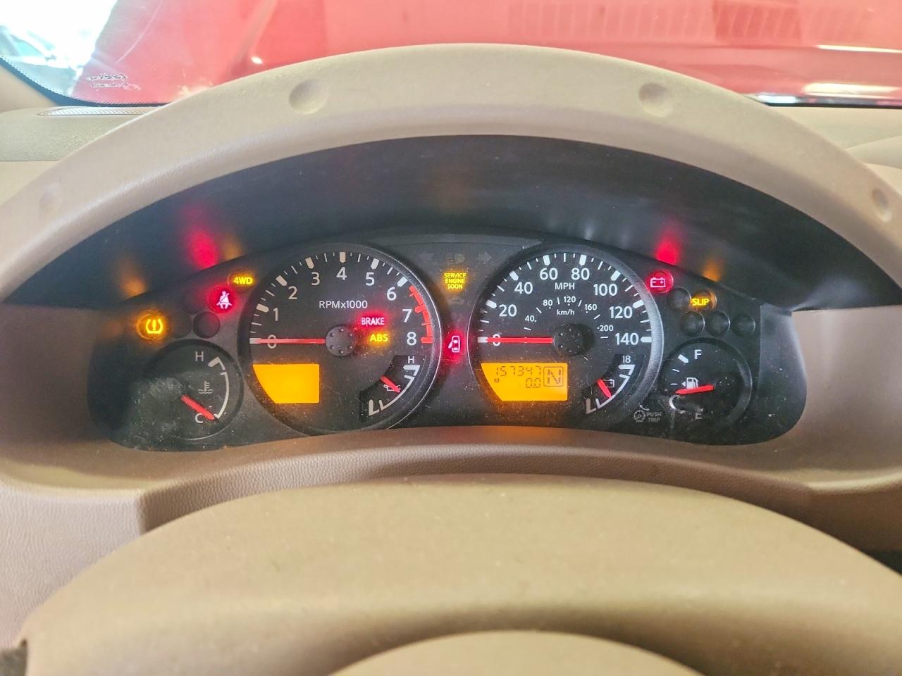 2009 Nissan Frontier Se V6 Red vin: 1N6AD09W19C404322