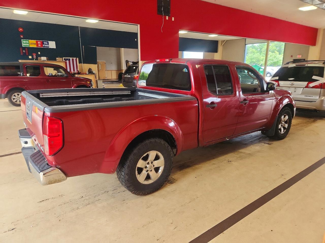 2009 Nissan Frontier Se V6 Red vin: 1N6AD09W19C404322