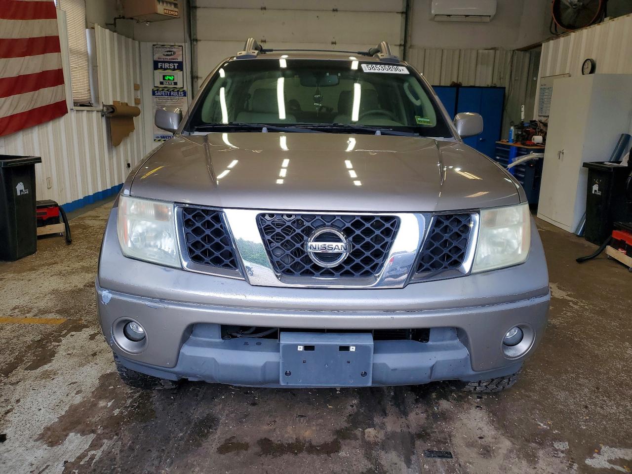 2007 Nissan Frontier Se Silver vin: 1N6AD09W27C433812