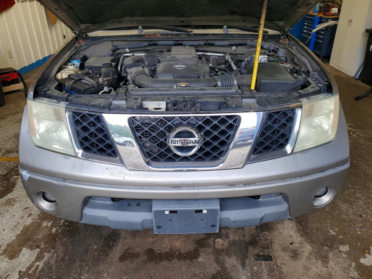 2007 Nissan Frontier Se Silver vin: 1N6AD09W27C433812