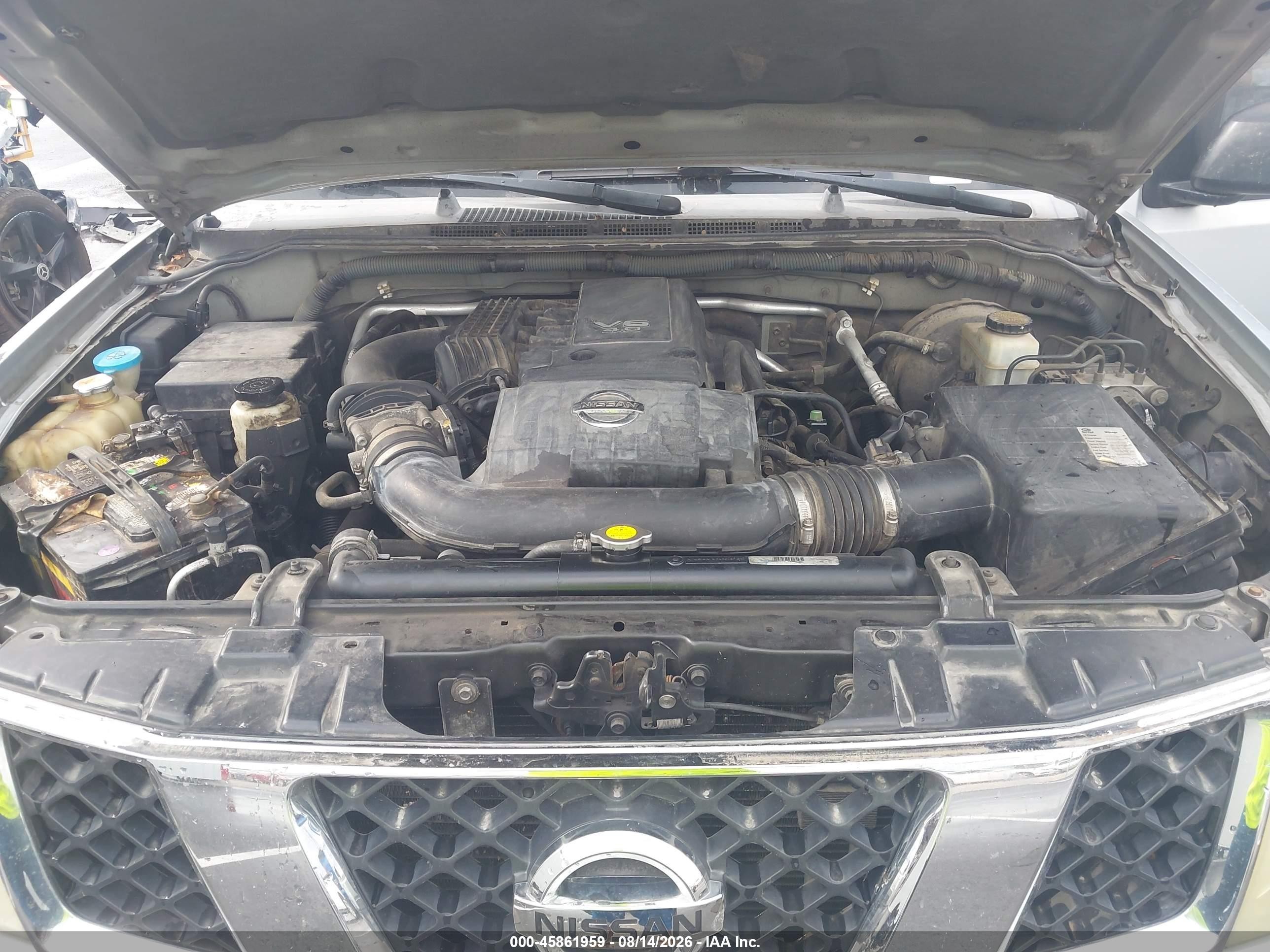 2008 Nissan Frontier Se Silver vin: 1N6AD09W28C424013