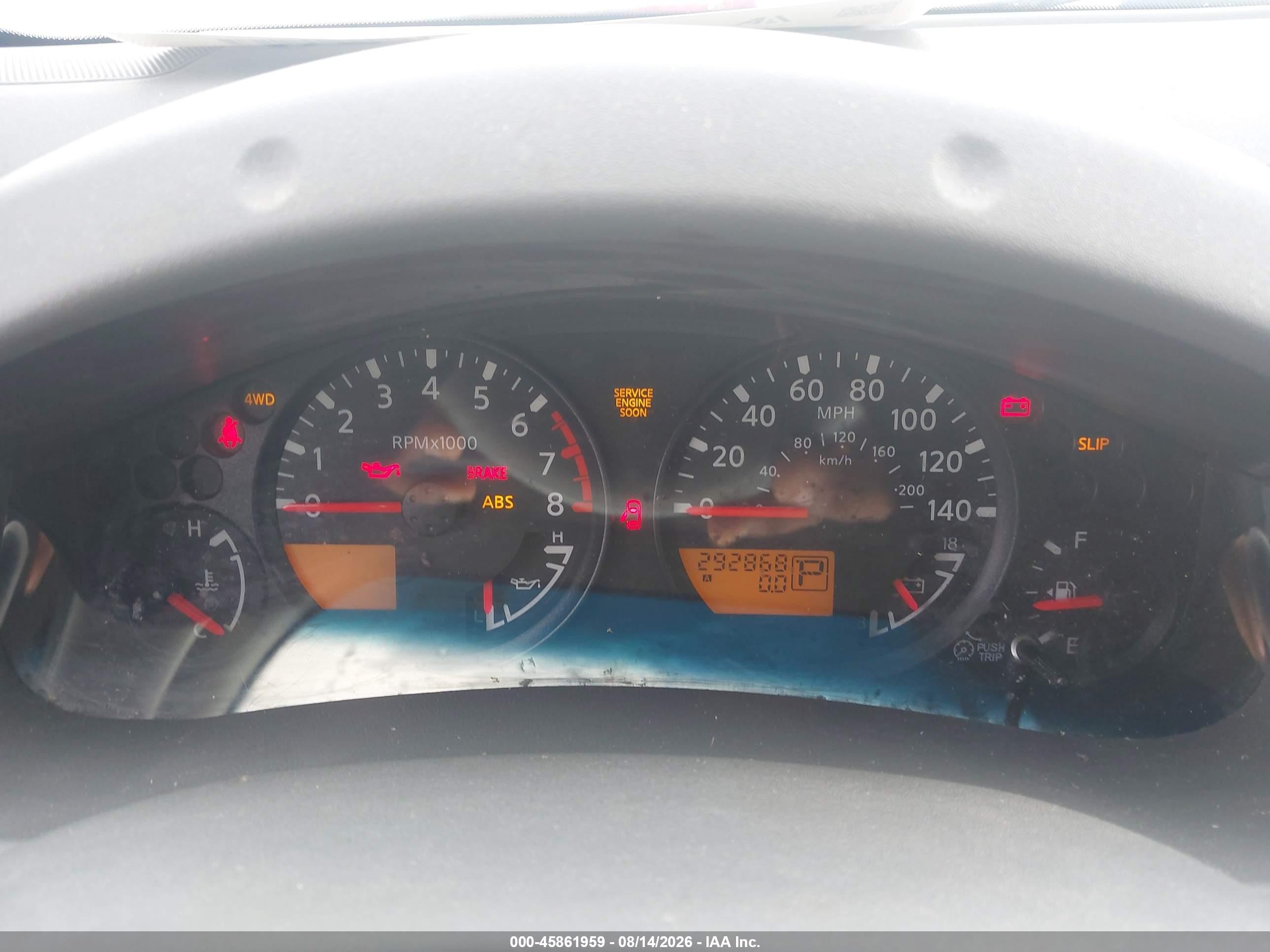 2008 Nissan Frontier Se Silver vin: 1N6AD09W28C424013
