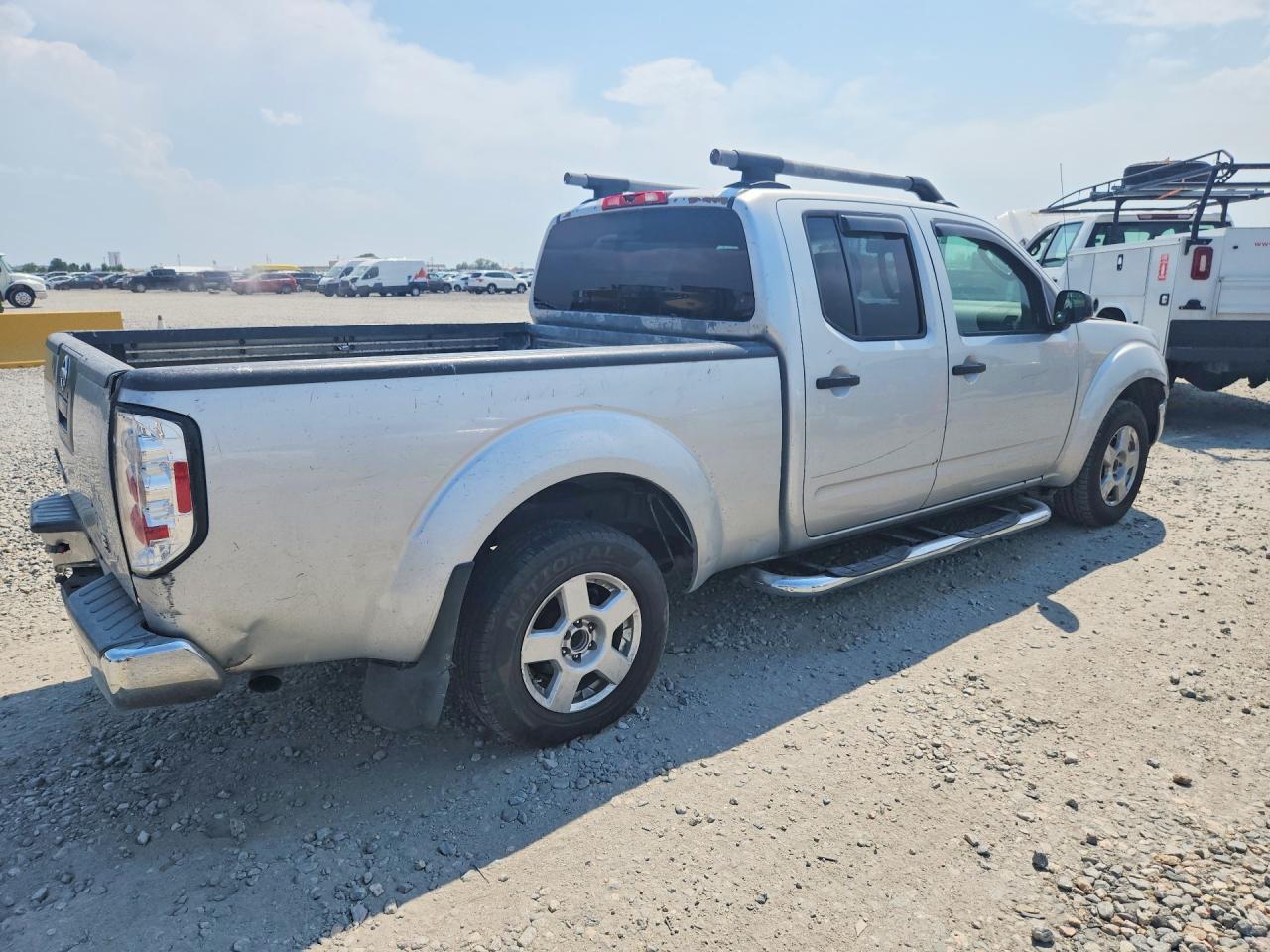 2008 Nissan Frontier Se V6 Silver vin: 1N6AD09W28C438963