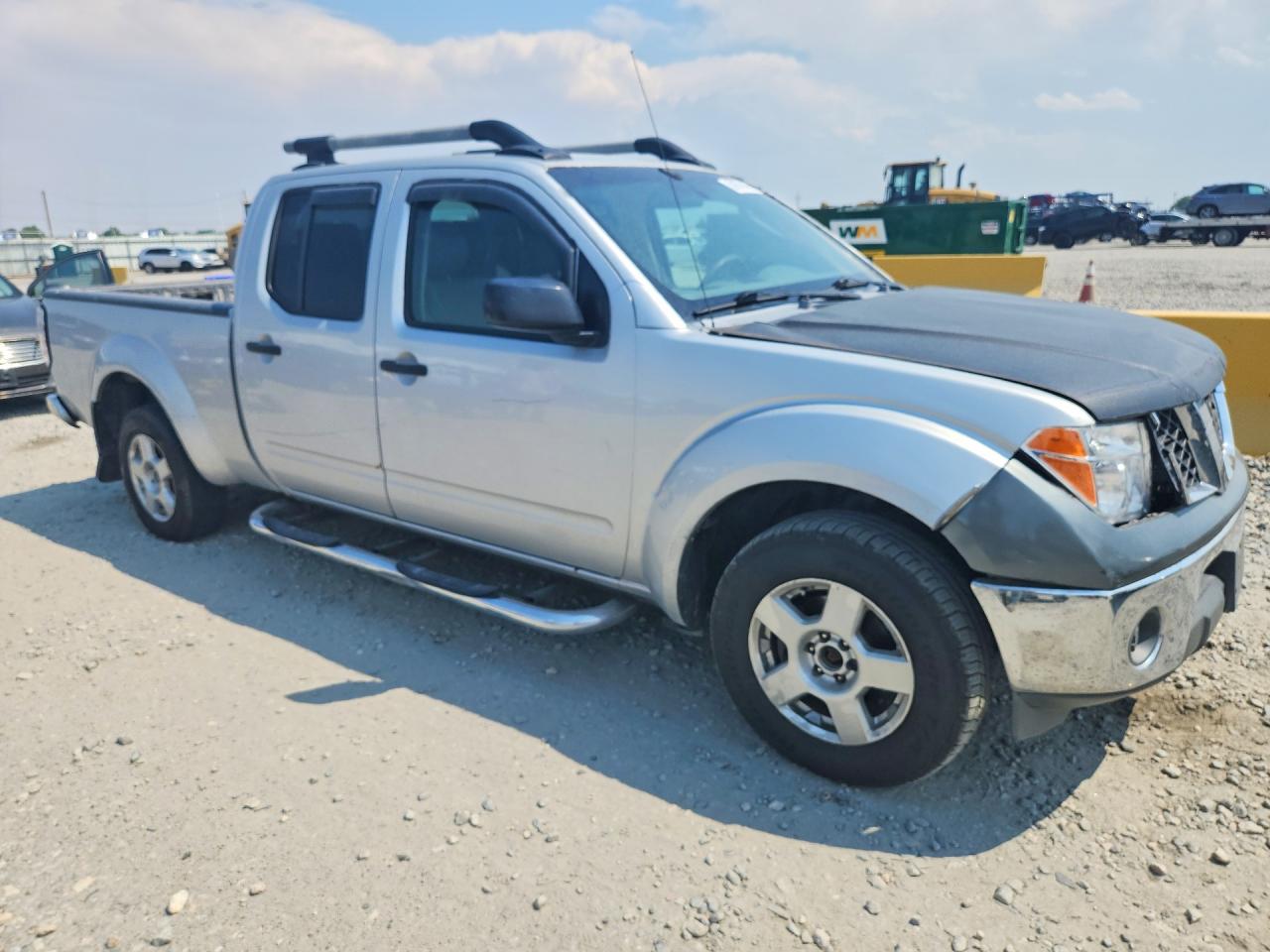 2008 Nissan Frontier Se V6 Silver vin: 1N6AD09W28C438963