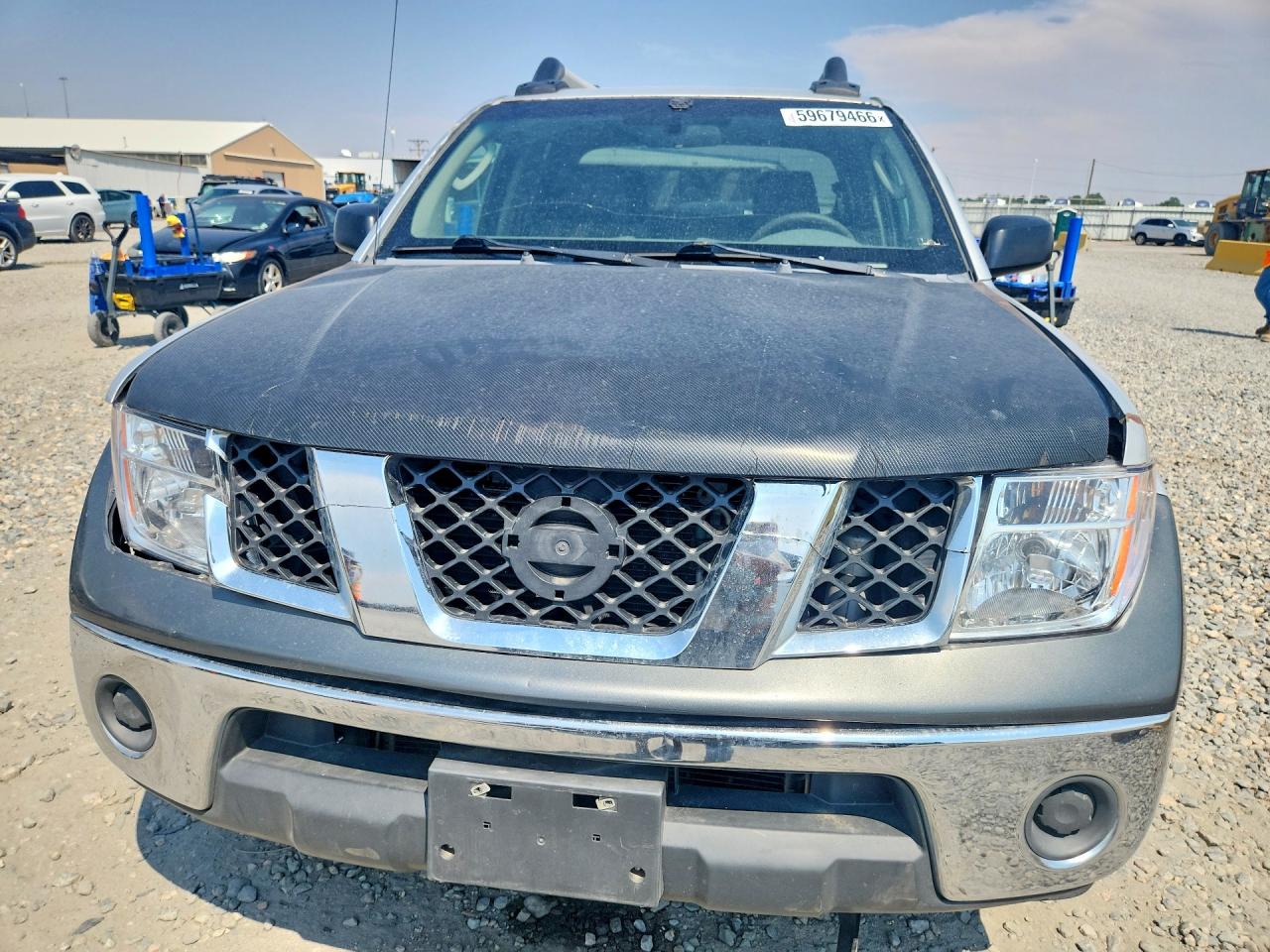 2008 Nissan Frontier Se V6 Silver vin: 1N6AD09W28C438963