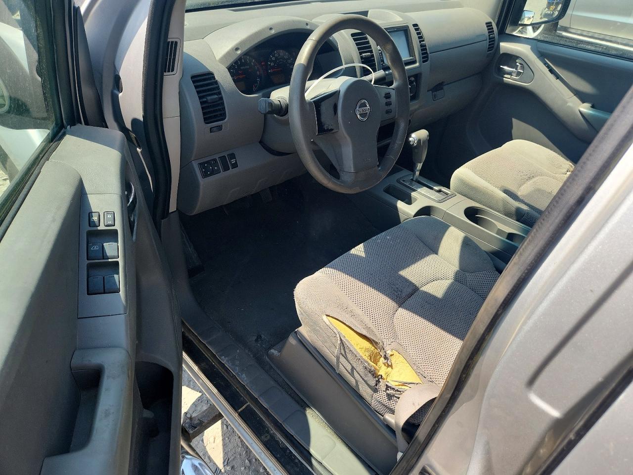 2008 Nissan Frontier Se V6 Silver vin: 1N6AD09W28C438963