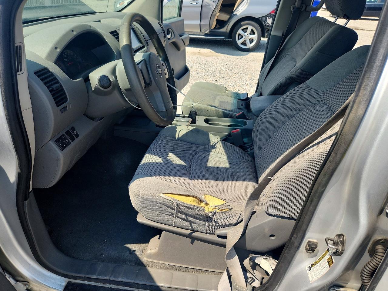 2008 Nissan Frontier Se V6 Silver vin: 1N6AD09W28C438963