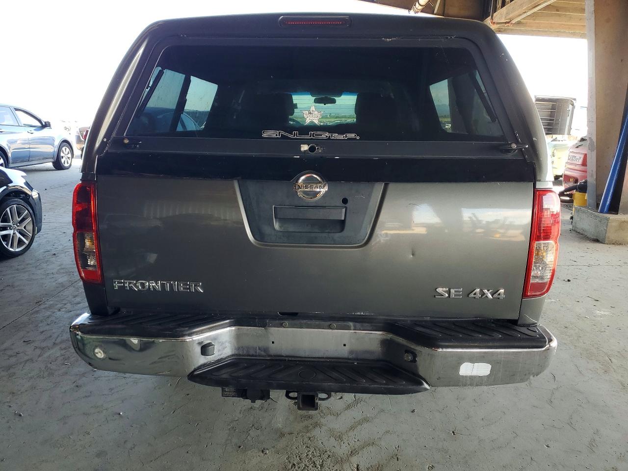 2007 Nissan Frontier Se Gray vin: 1N6AD09W37C431762