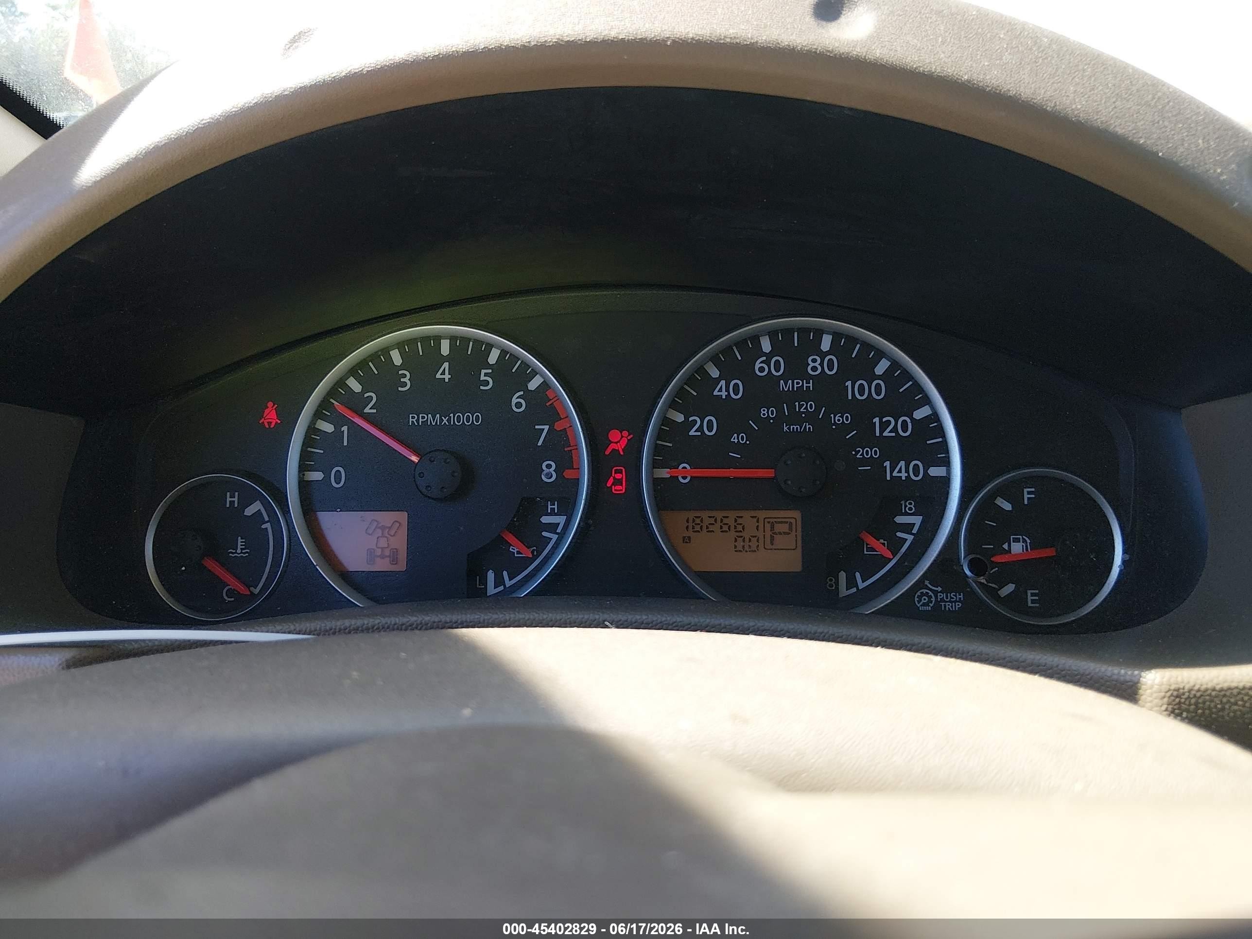 2007 Nissan Frontier Le White vin: 1N6AD09W57C410010