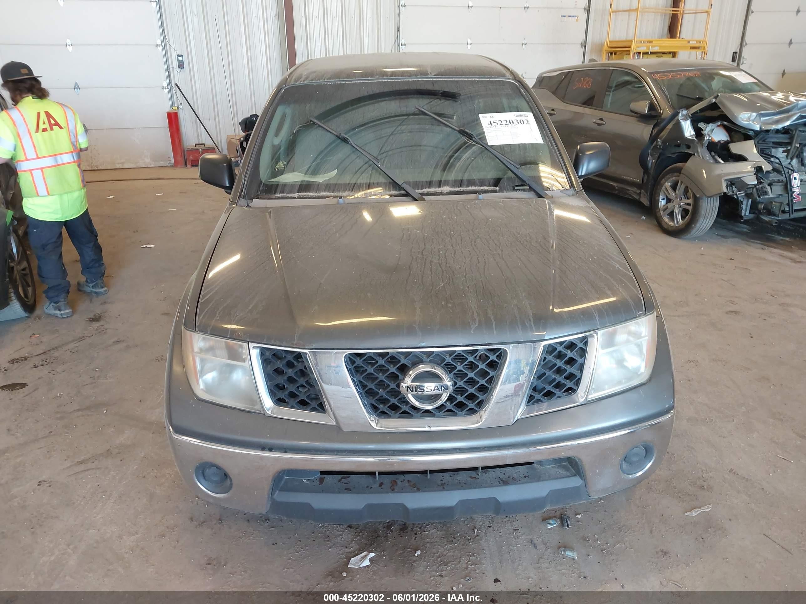 2008 Nissan Frontier Se Gray vin: 1N6AD09W58C429044