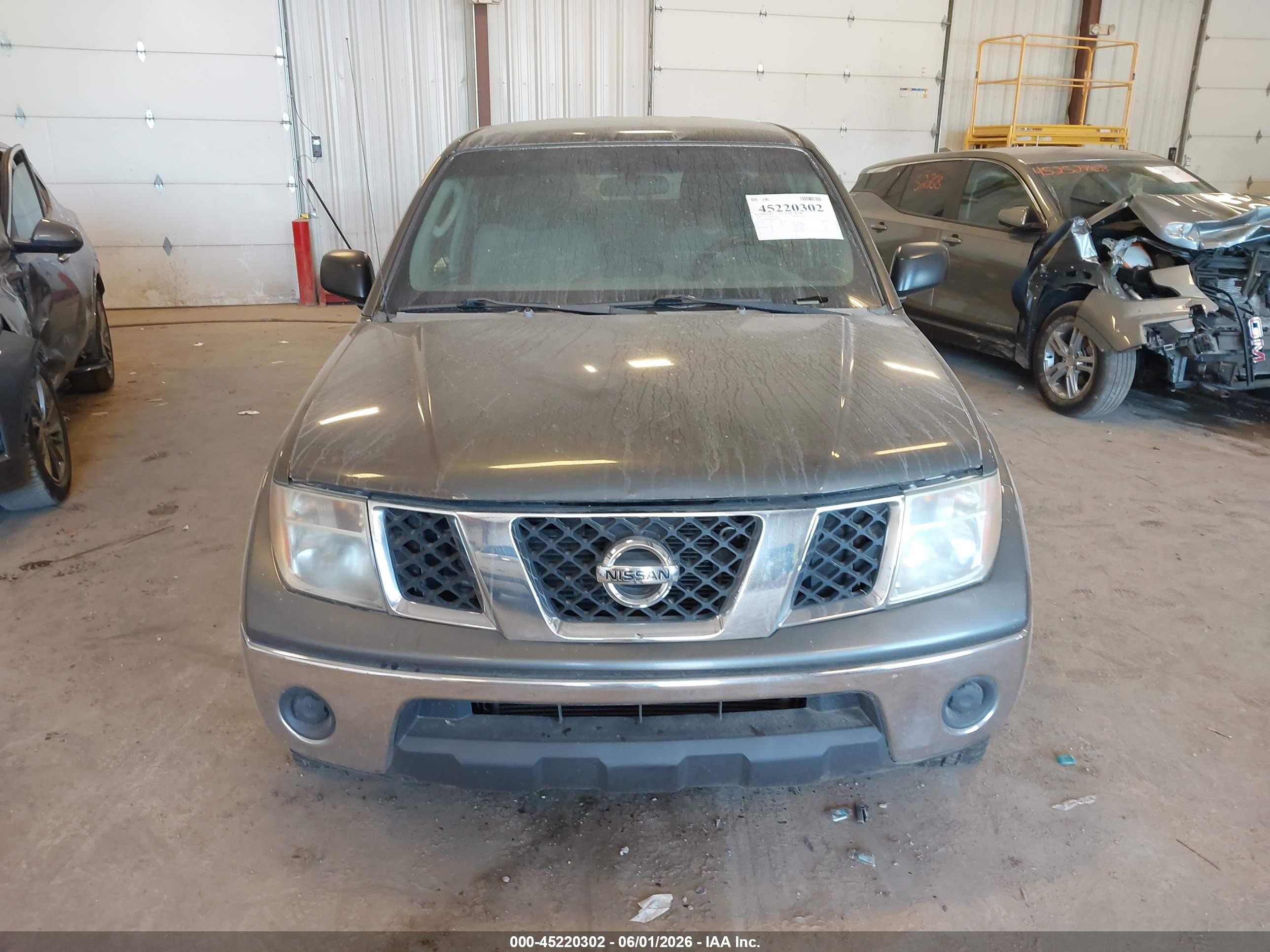 2008 Nissan Frontier Se Gray vin: 1N6AD09W58C429044
