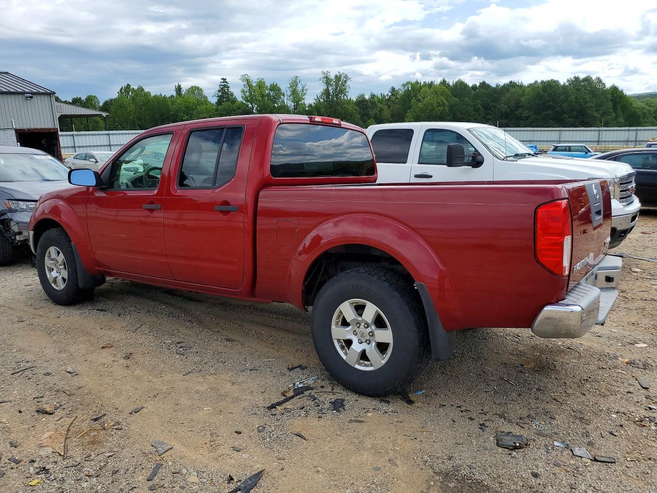2009 Nissan Frontier Se V6 Maroon vin: 1N6AD09W59C424153