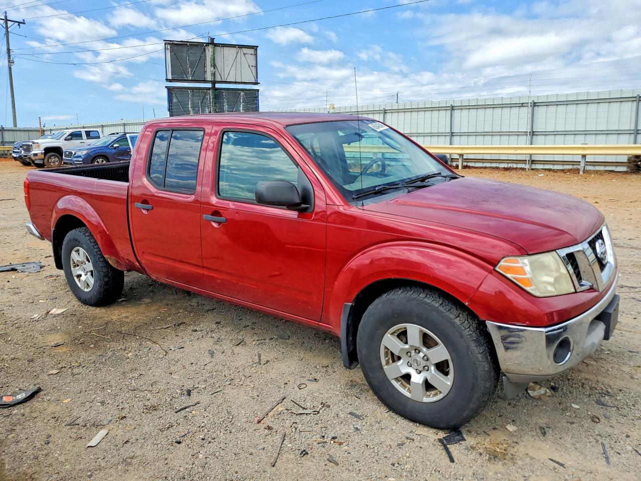 2009 Nissan Frontier Se V6 Maroon vin: 1N6AD09W59C424153