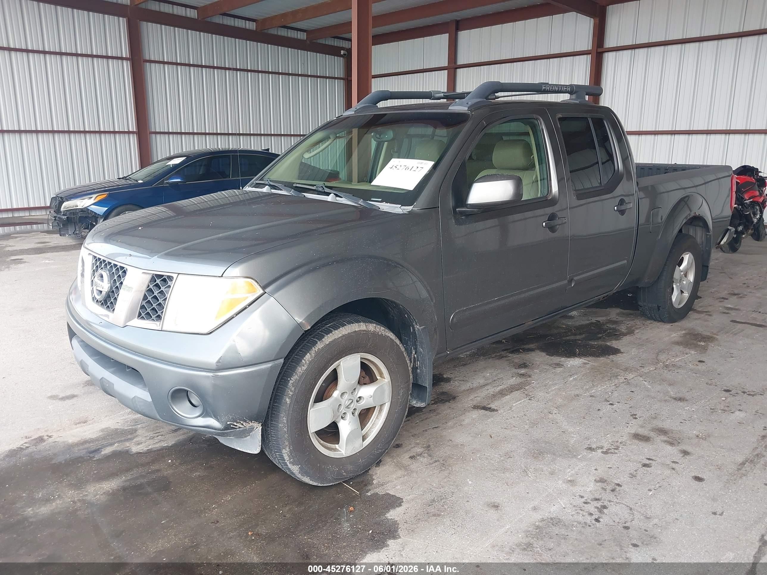 2007 Nissan Frontier Le Gray vin: 1N6AD09W67C416494