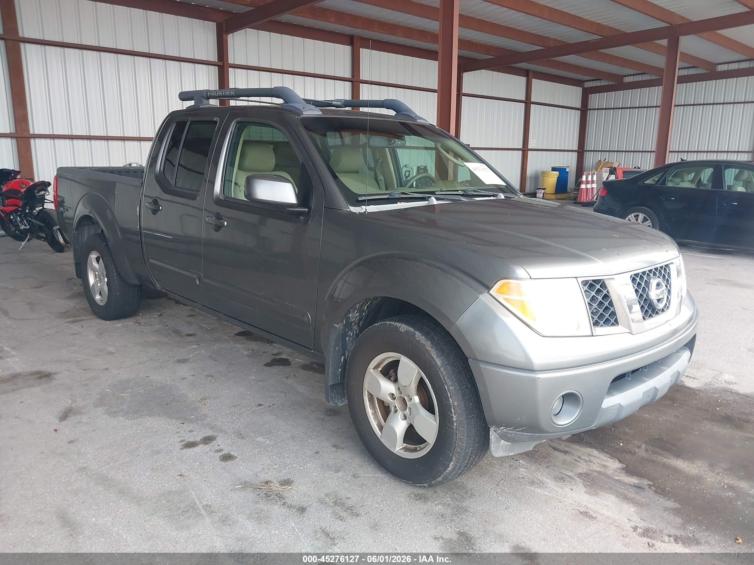 2007 Nissan Frontier Le Gray vin: 1N6AD09W67C416494