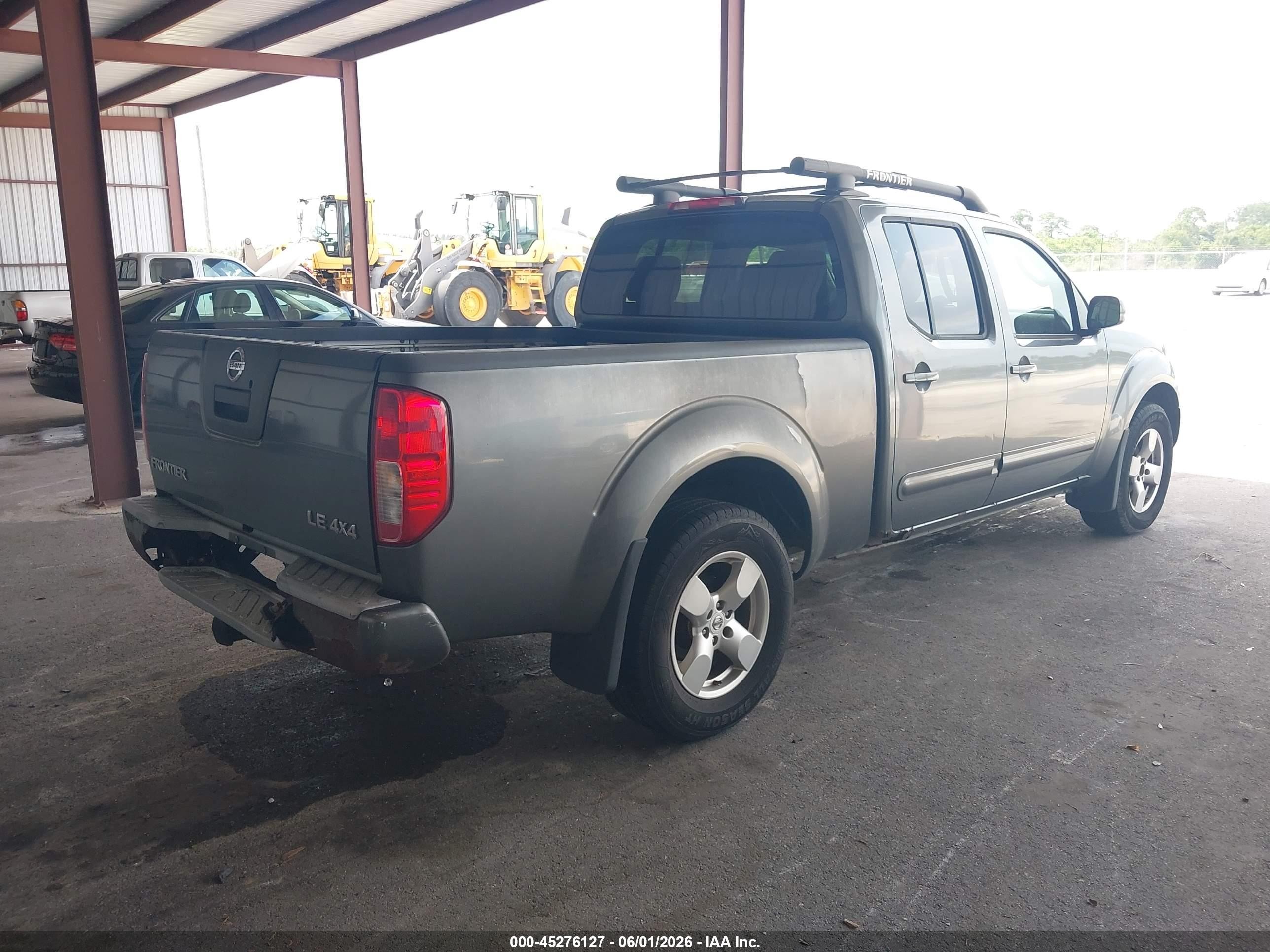 2007 Nissan Frontier Le Gray vin: 1N6AD09W67C416494