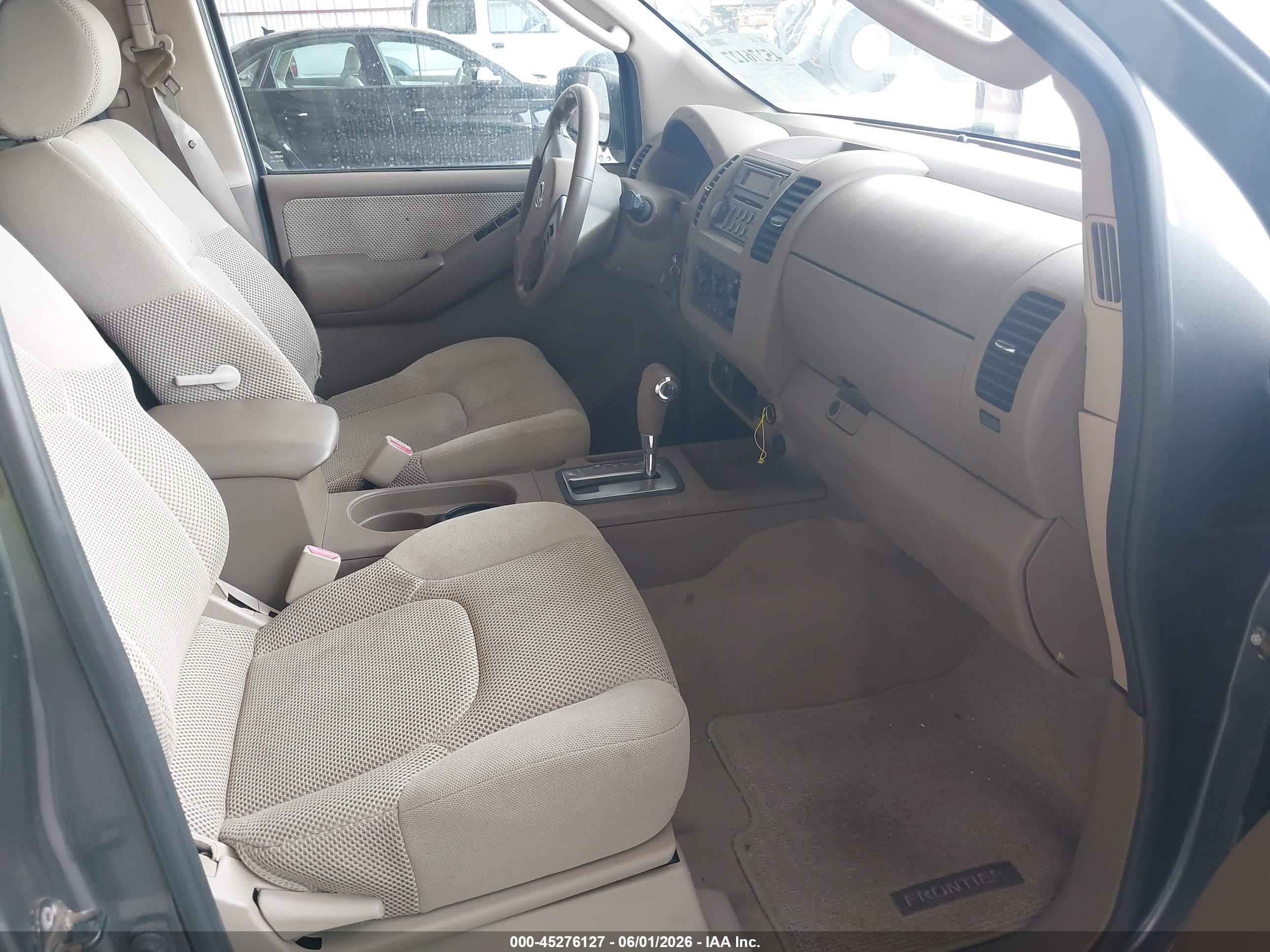 2007 Nissan Frontier Le Gray vin: 1N6AD09W67C416494