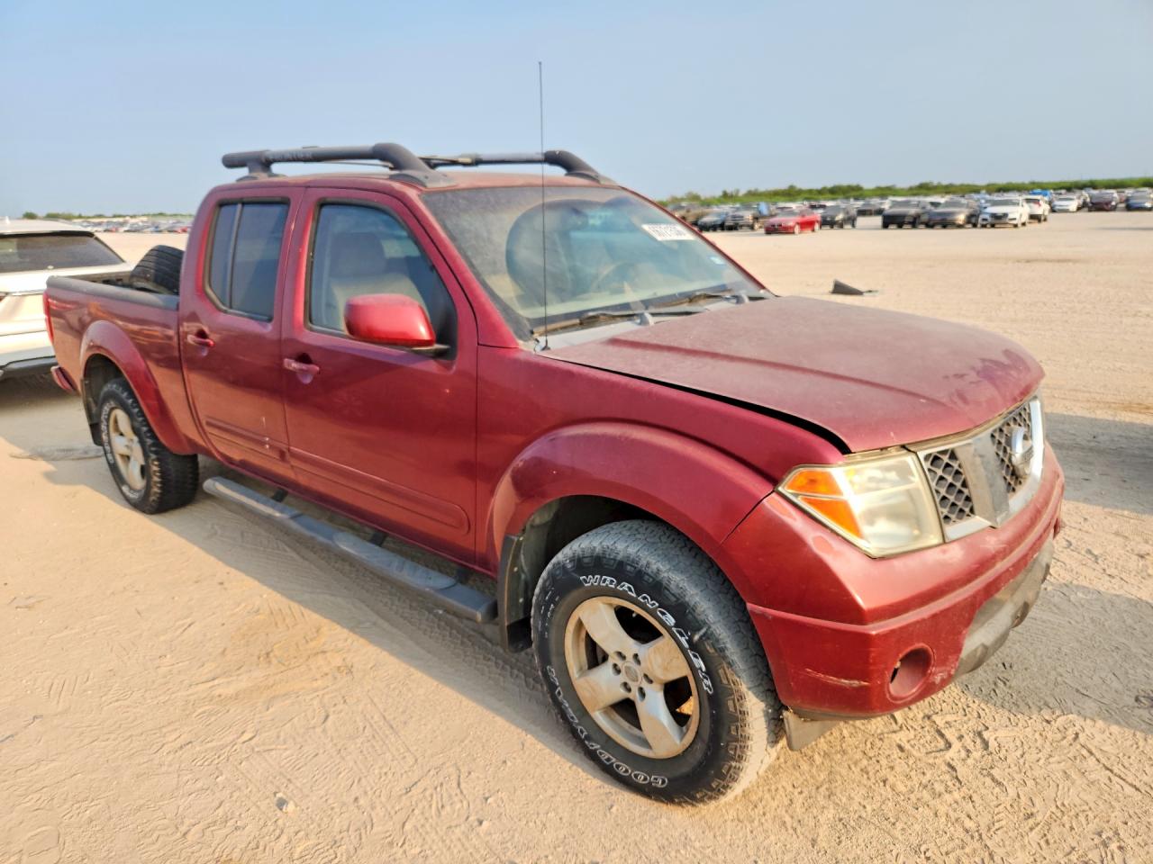 2007 Nissan Frontier Se Темно-бордовый vin: 1N6AD09W67C455327
