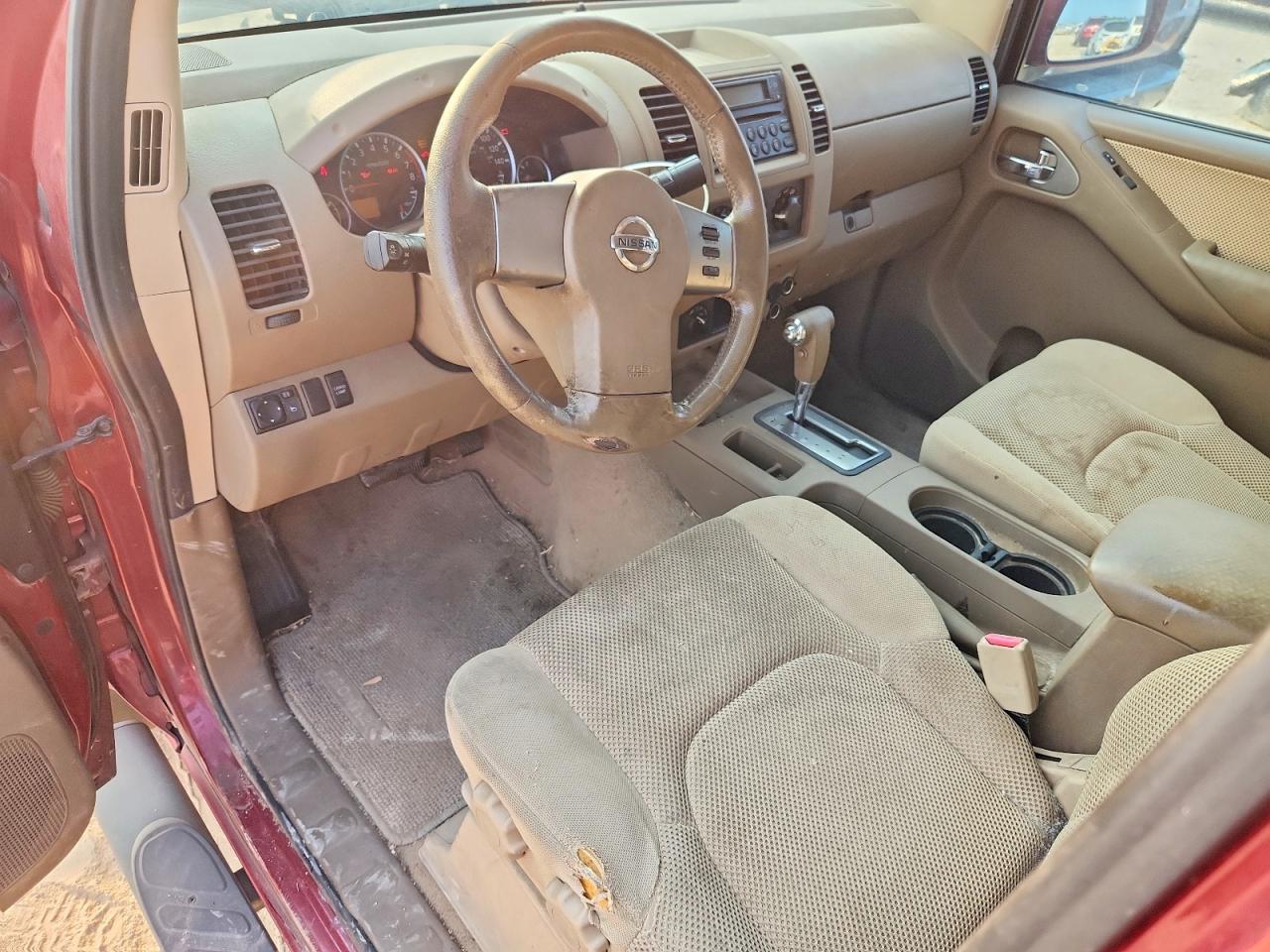 2007 Nissan Frontier Se Темно-бордовый vin: 1N6AD09W67C455327