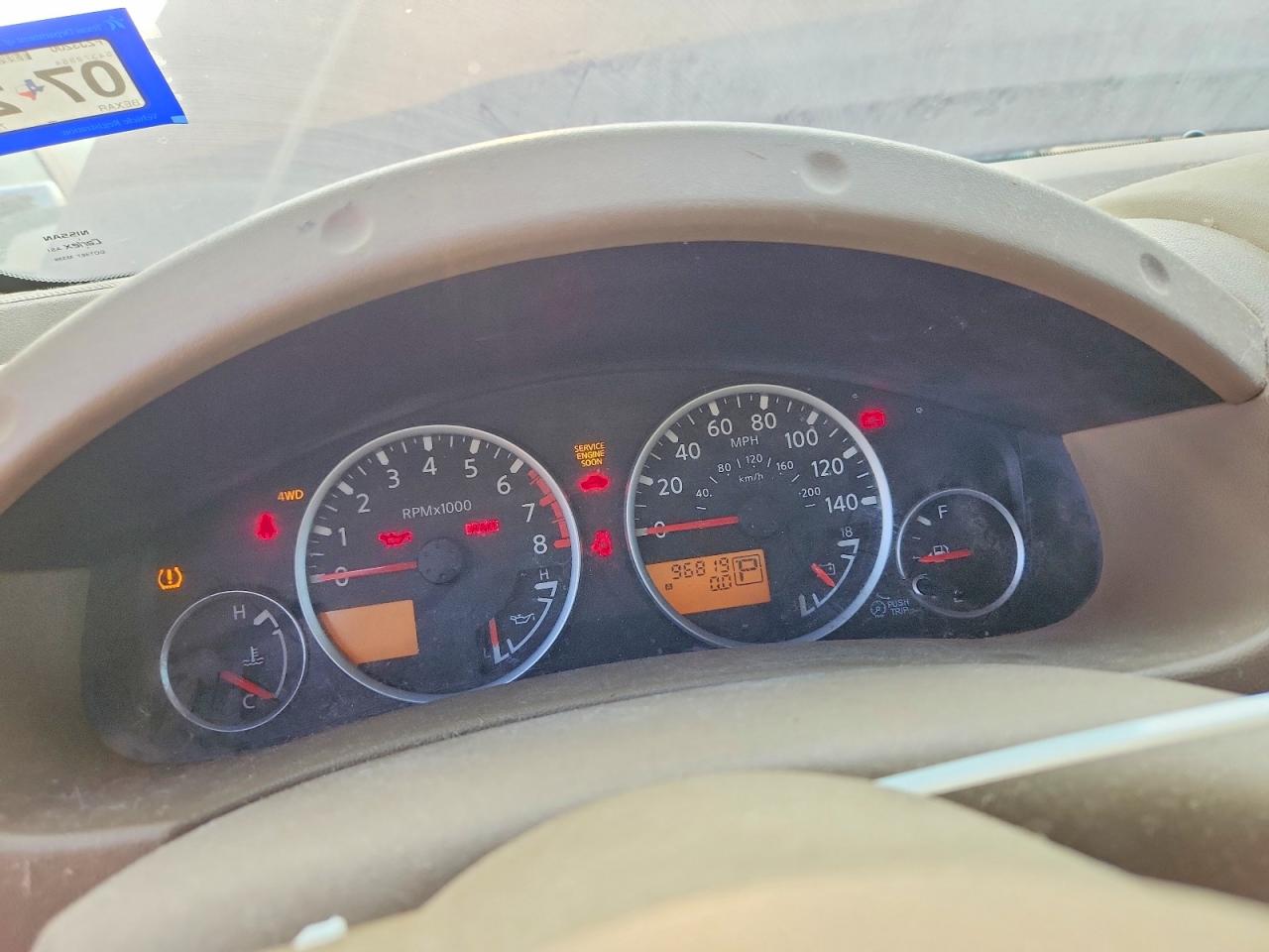 2007 Nissan Frontier Se Темно-бордовый vin: 1N6AD09W67C455327