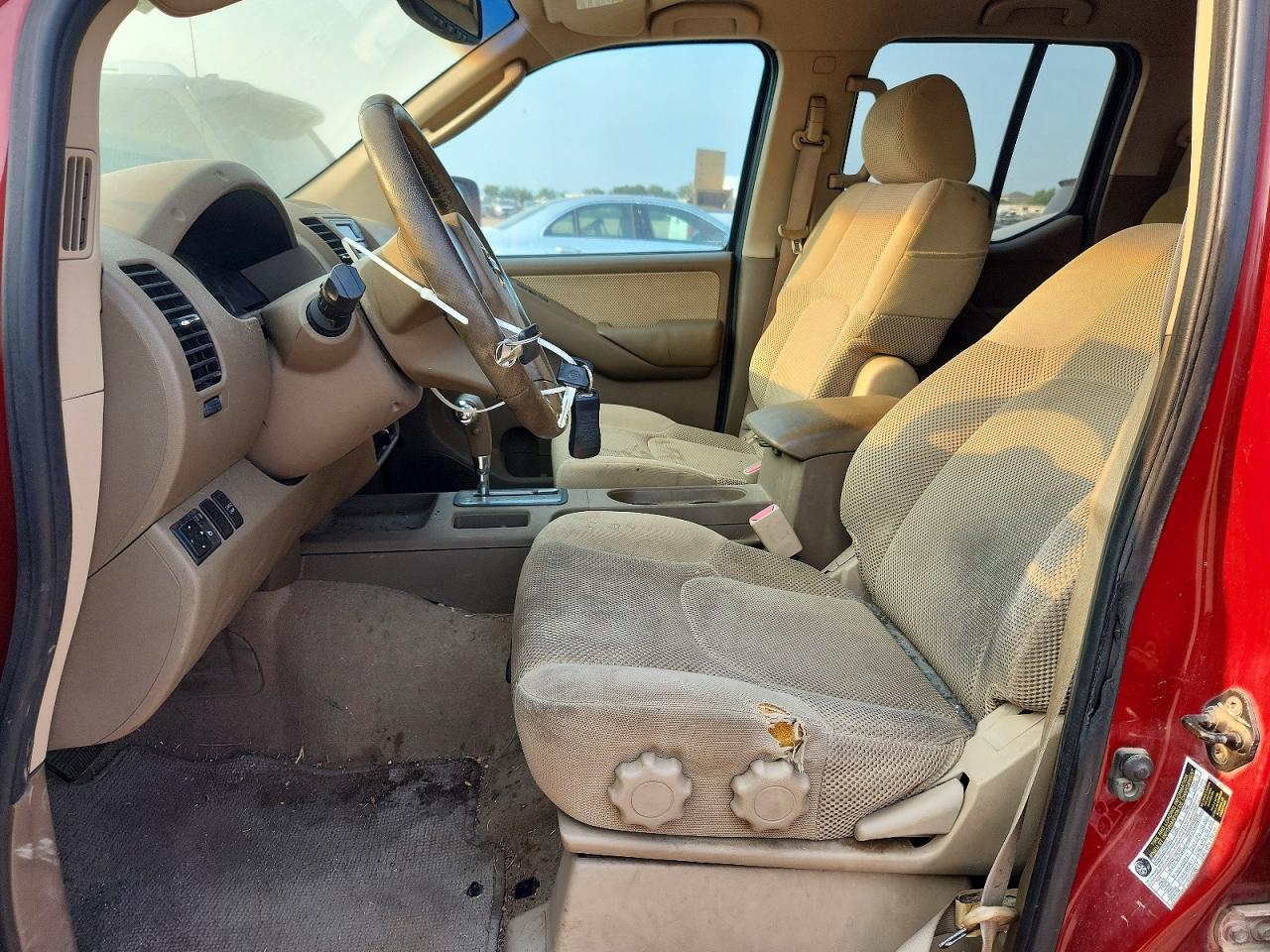 2007 Nissan Frontier Se Темно-бордовый vin: 1N6AD09W67C455327