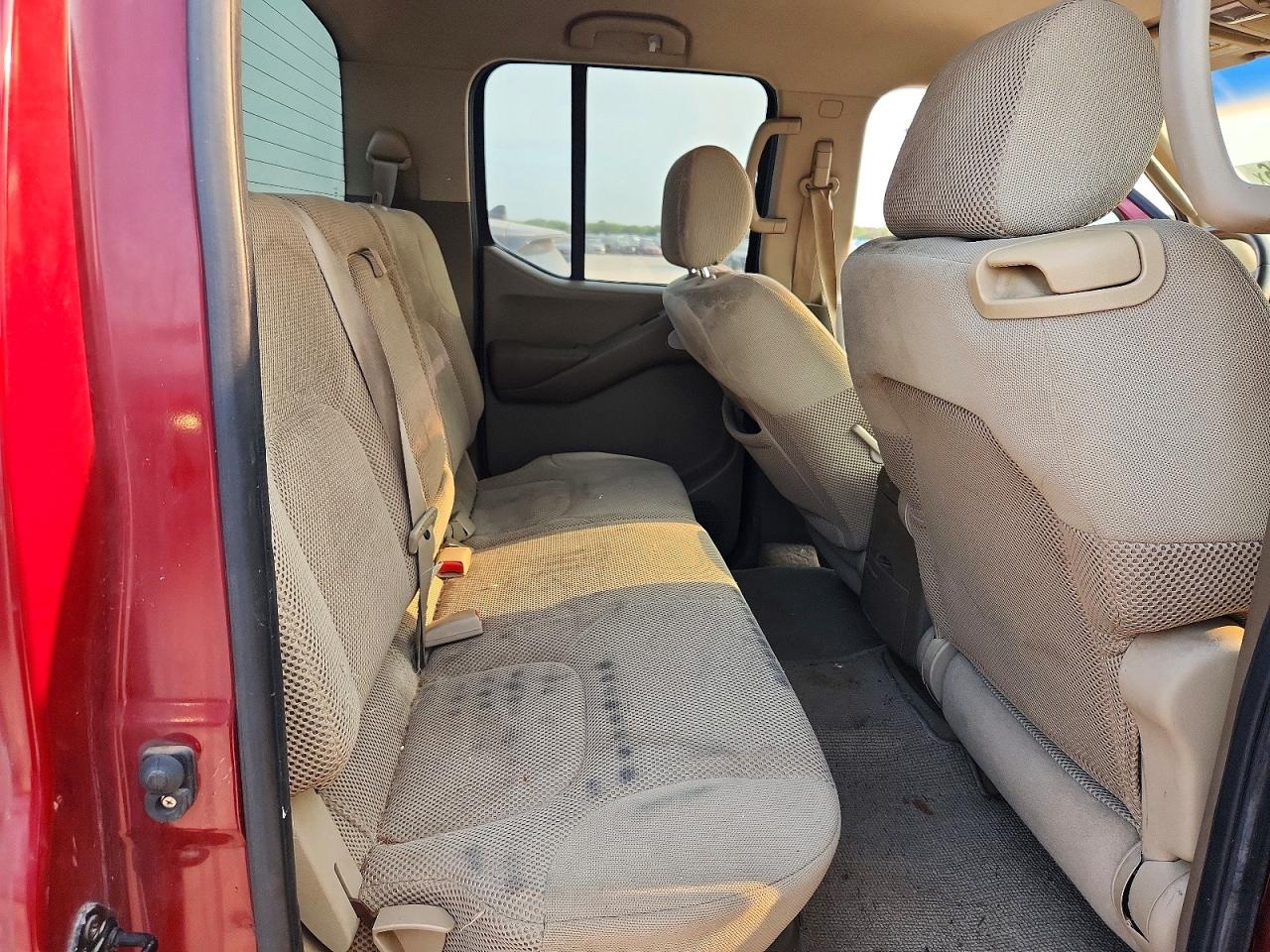 2007 Nissan Frontier Se Темно-бордовый vin: 1N6AD09W67C455327