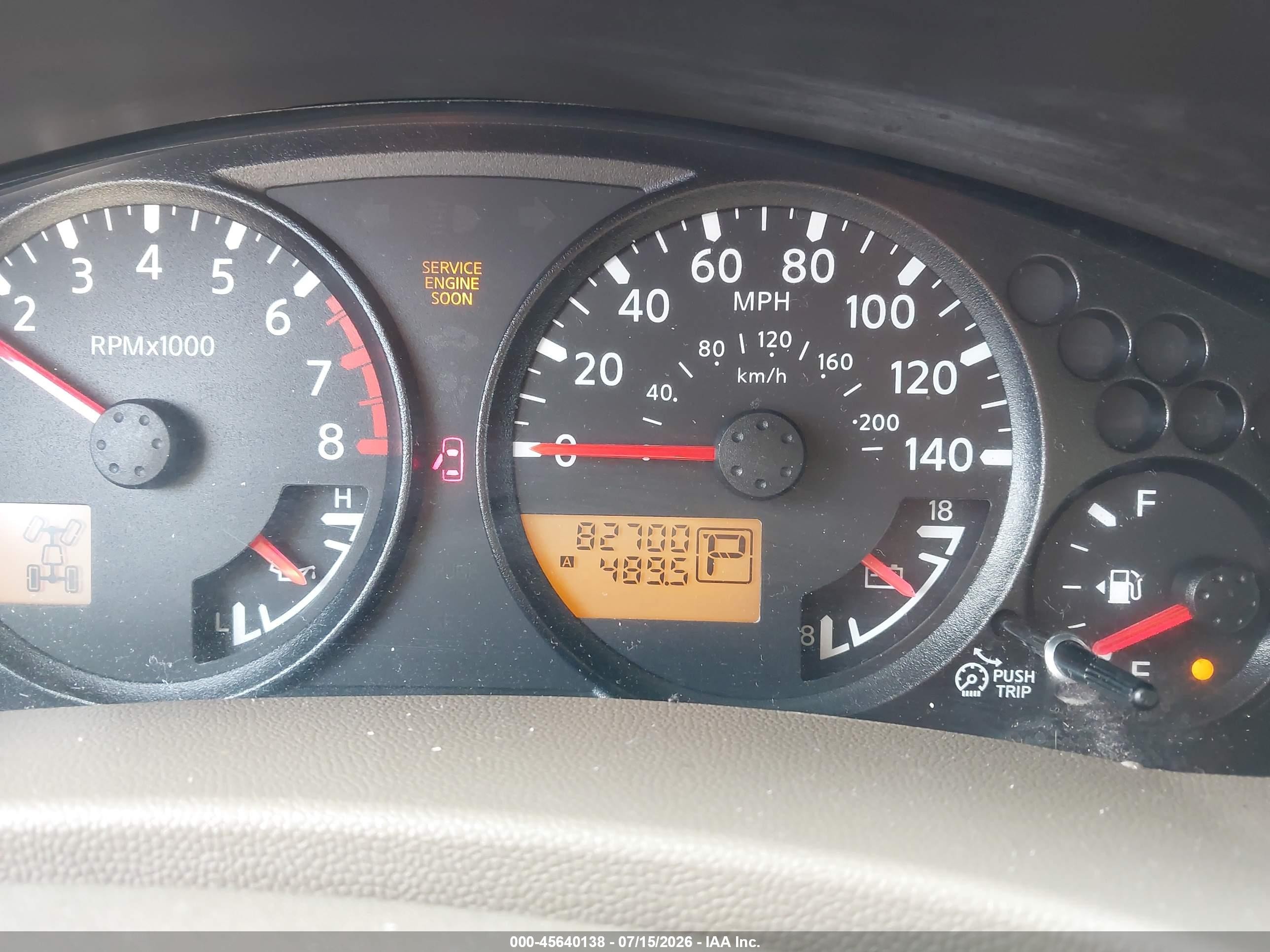 2008 Nissan Frontier Se Темно-бордовый vin: 1N6AD09W78C437582
