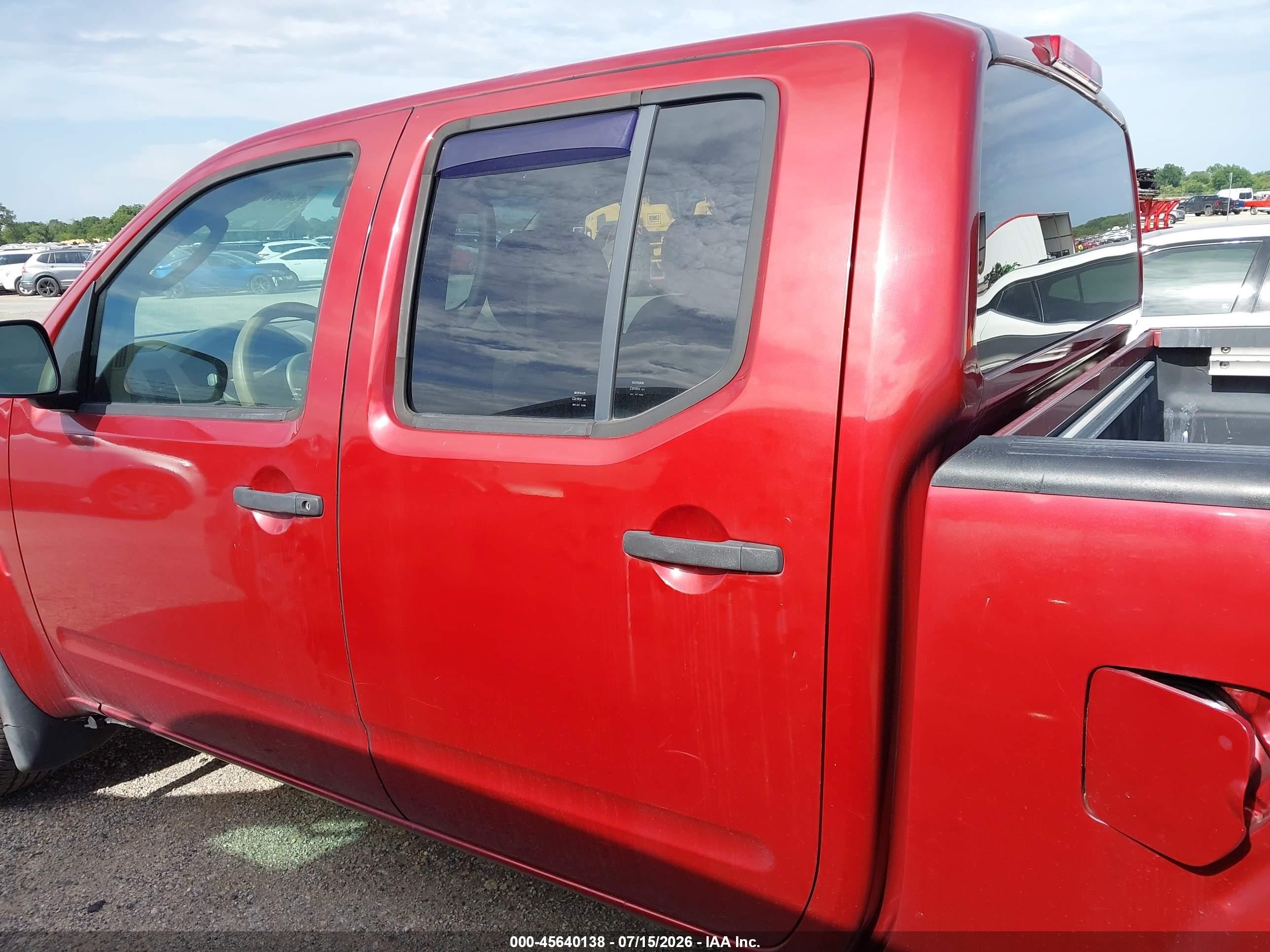 2008 Nissan Frontier Se Темно-бордовый vin: 1N6AD09W78C437582