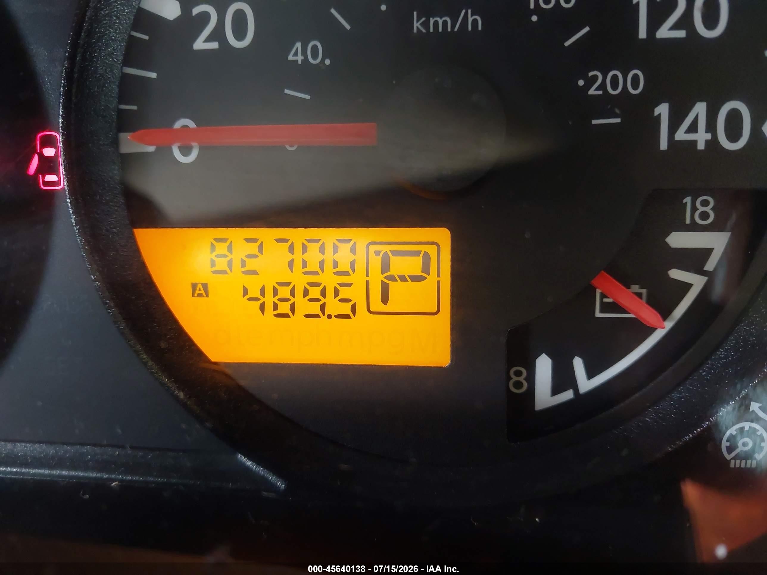 2008 Nissan Frontier Se Темно-бордовый vin: 1N6AD09W78C437582