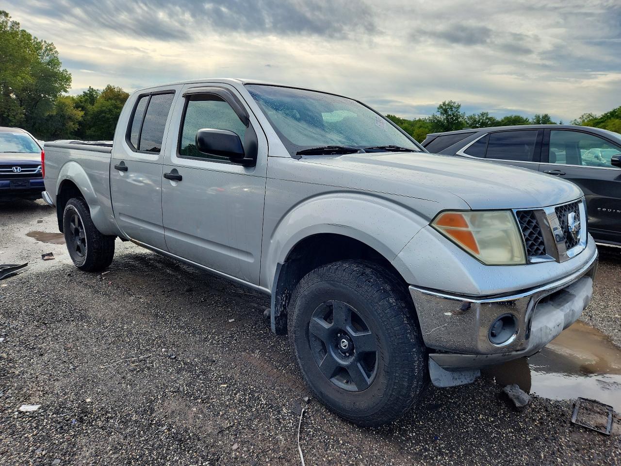 2007 Nissan Frontier Se Silver vin: 1N6AD09W87C446712