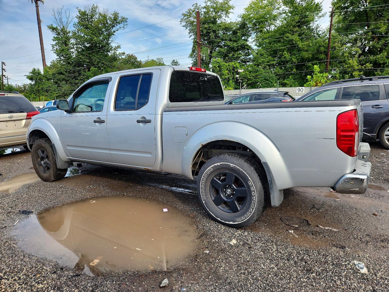 2007 Nissan Frontier Se Silver vin: 1N6AD09W87C446712