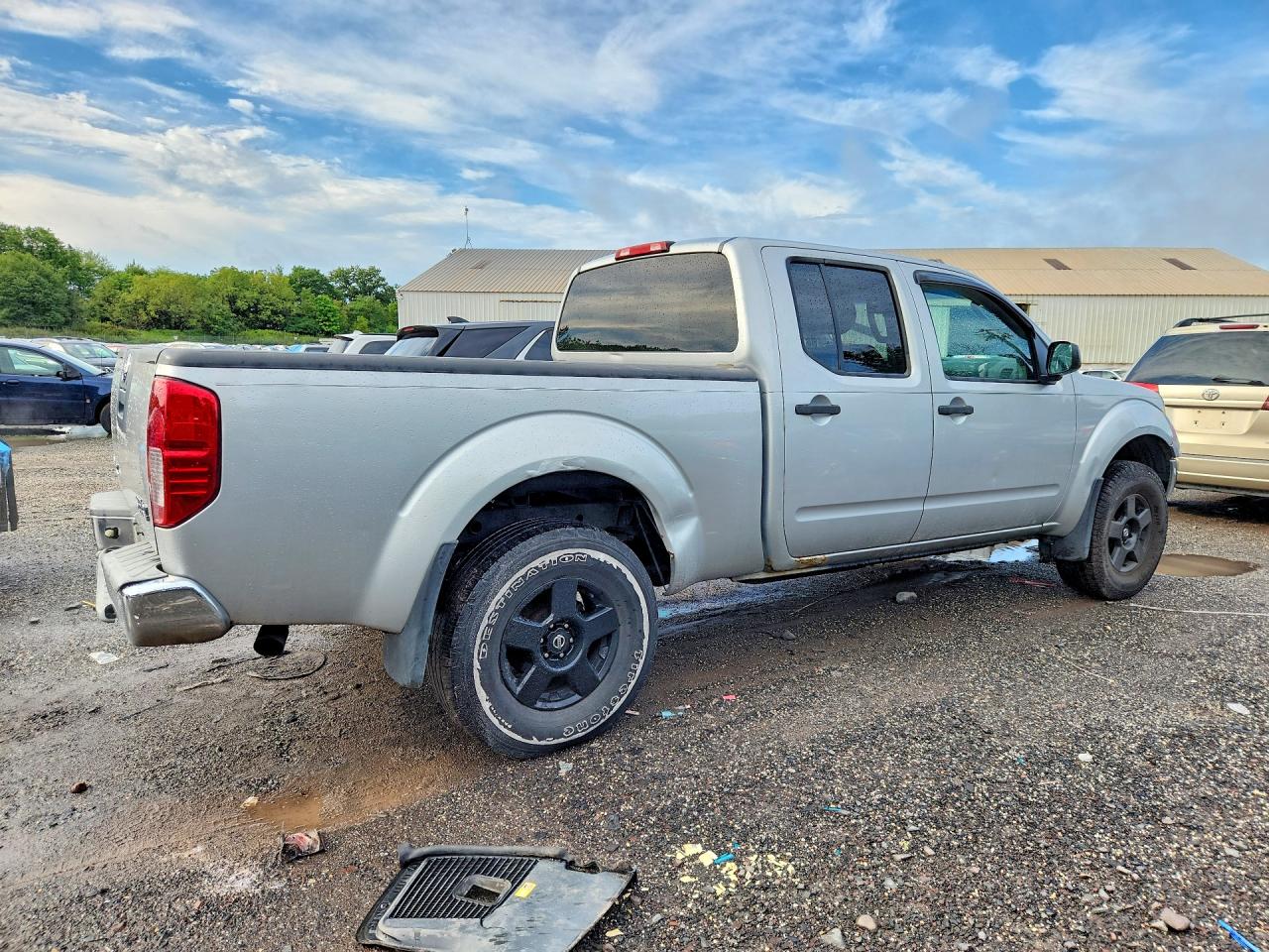 2007 Nissan Frontier Se Silver vin: 1N6AD09W87C446712