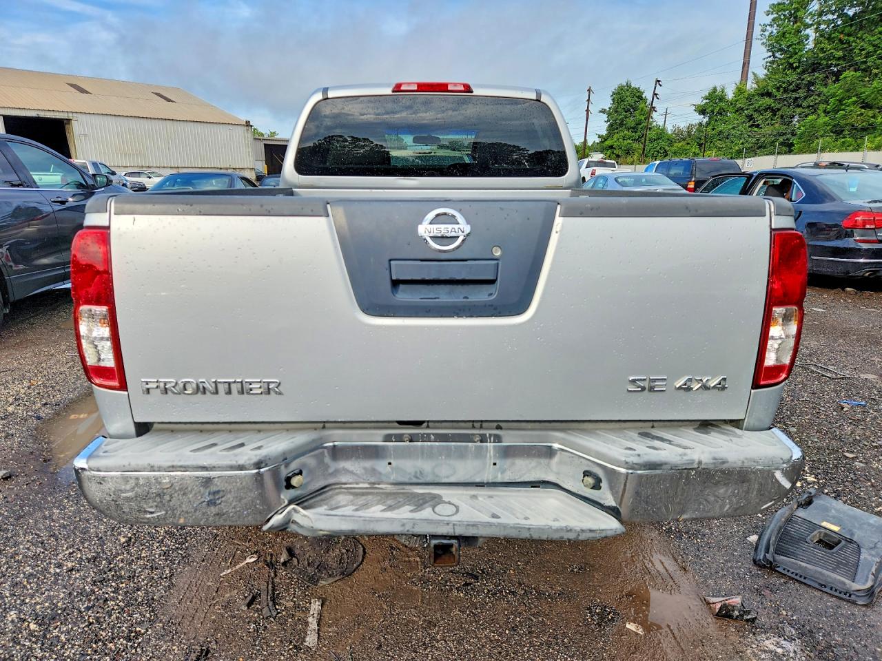 2007 Nissan Frontier Se Silver vin: 1N6AD09W87C446712