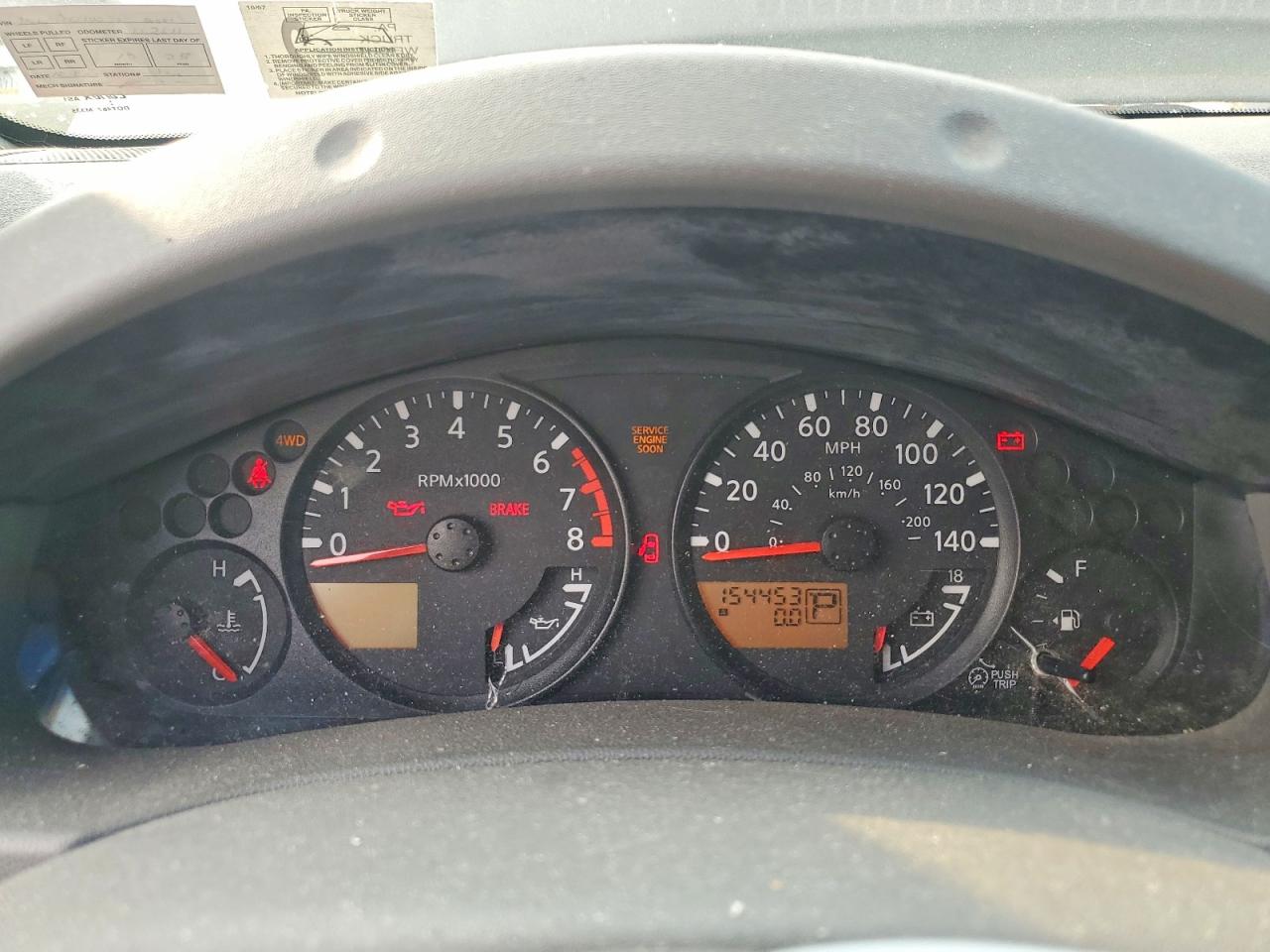 2008 Nissan Frontier Se V6 Black vin: 1N6AD09W88C410813